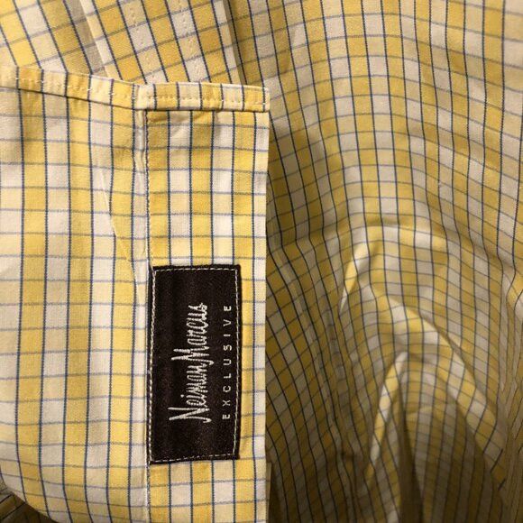 Turnbull & Asser TURNBULL & asser for Neiman Marcus men's dress shirt 17.5 Size US XL / EU 56 / 4 - 9 Thumbnail