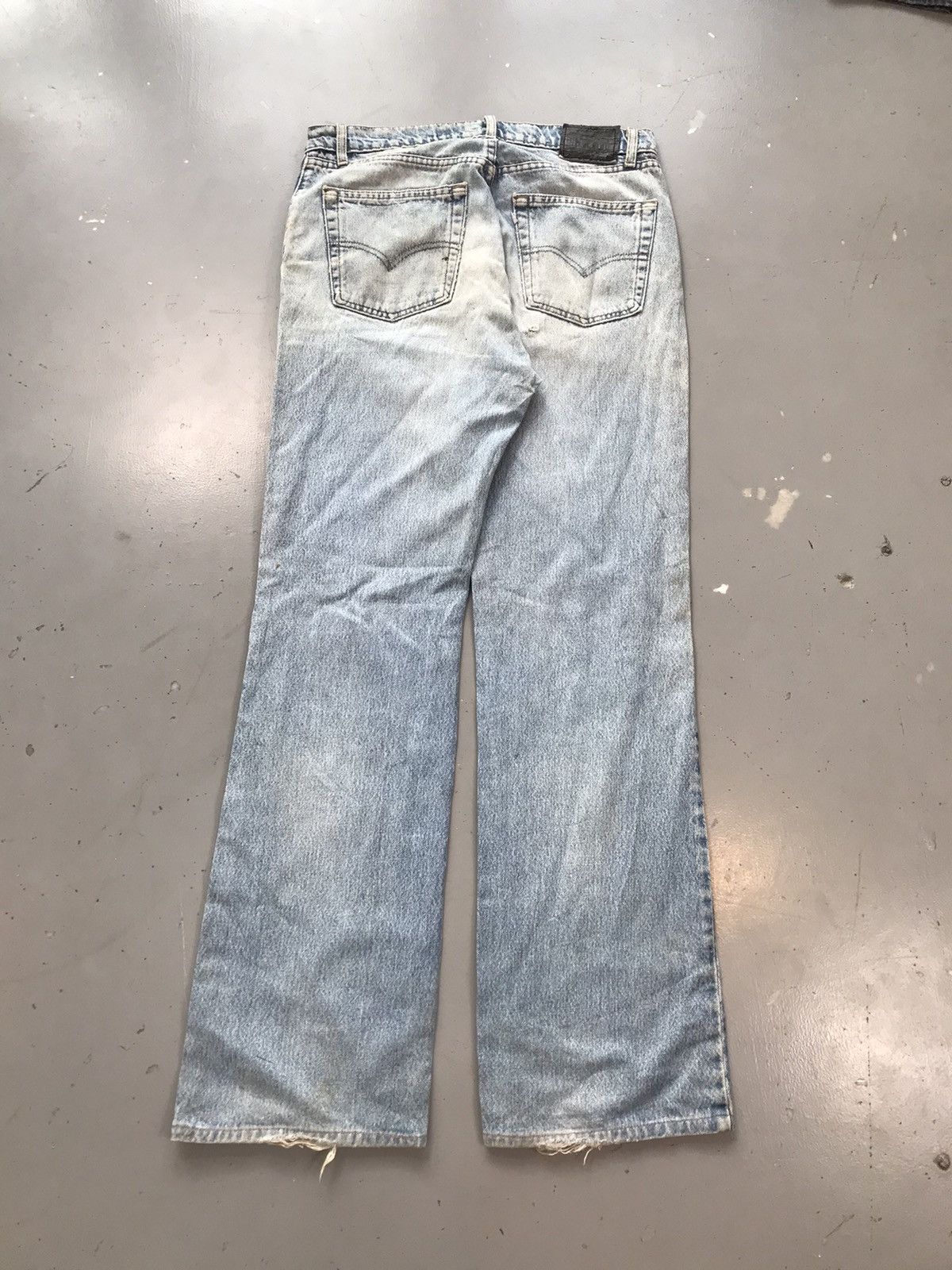 Levi's × Vintage Vintage Levi’s silver tab distressed denim Size US 34 / EU 50 - 7 Thumbnail