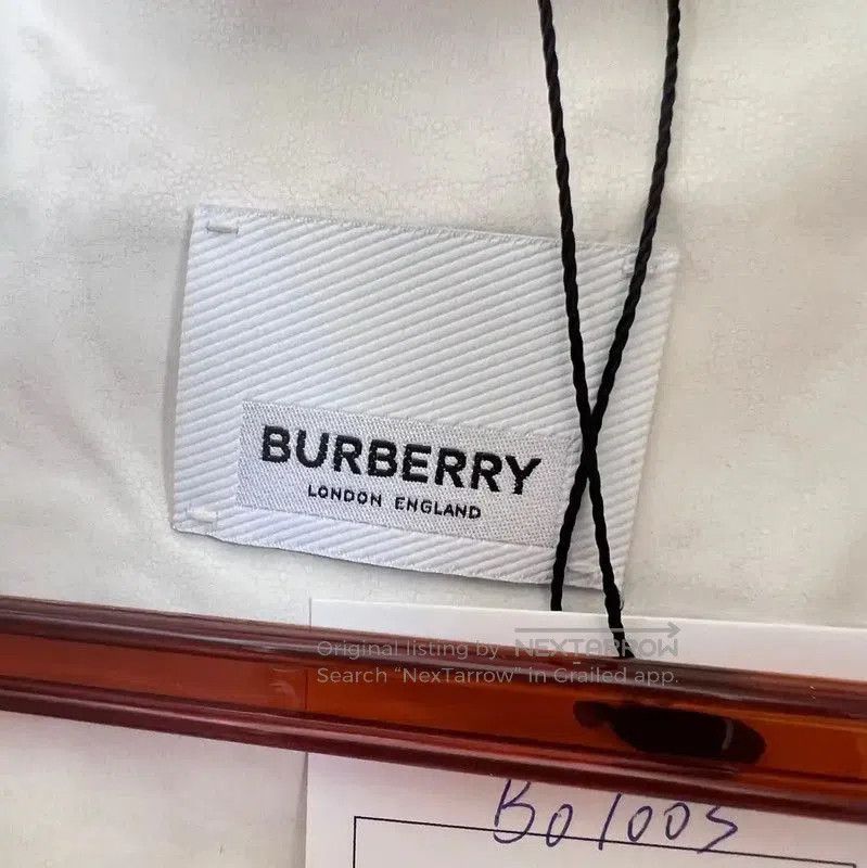 Burberry Burberry Women's White Wool Jacket. Size L / US 10 / IT 46 - 3 Thumbnail