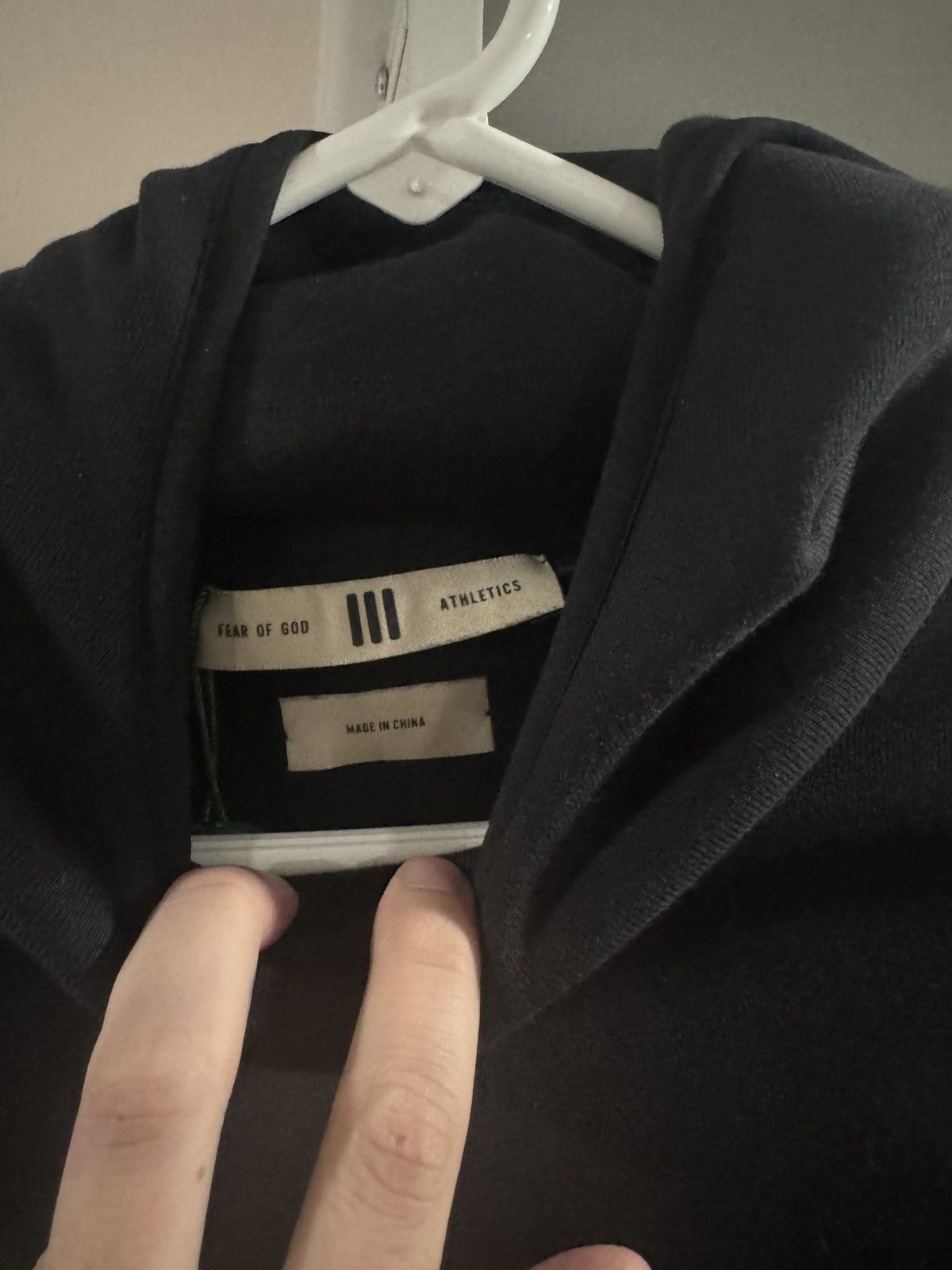 Adidas × Fear of God Fear of God x Adidas athletics heavy fleece hoodie new black Size US XS / EU 42 / 0 - 6 Thumbnail