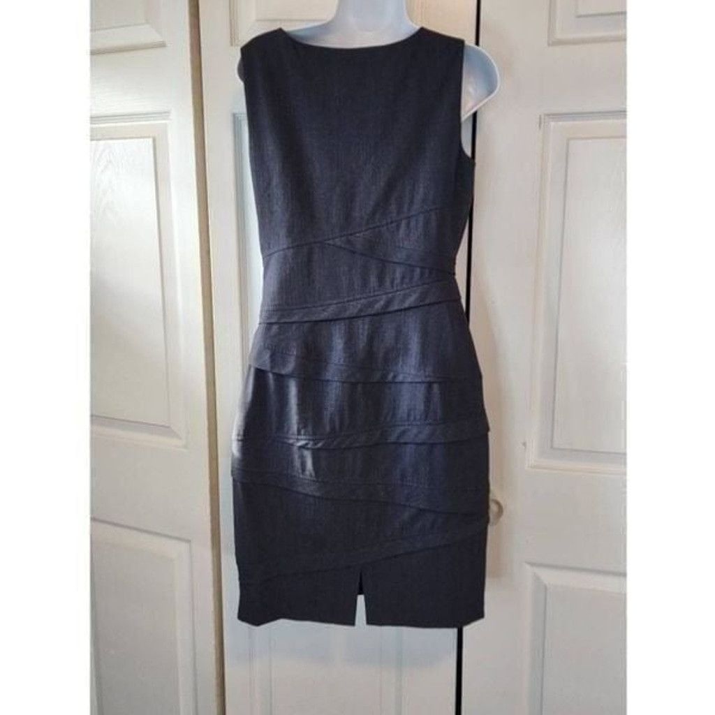 Calvin Klein Calvin Klein Gray Dress Size XS / US 0-2 / IT 36-38 - 5 Thumbnail