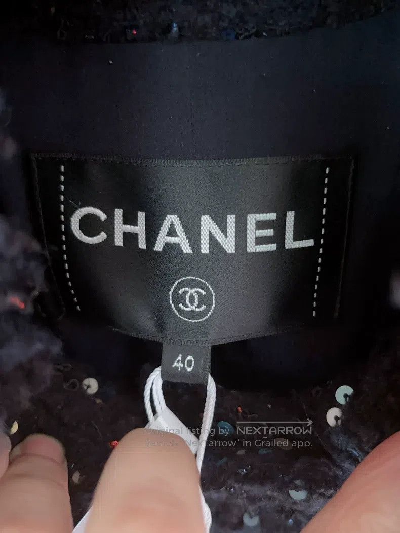 Chanel Chanel 21a Castle Colour Sequin Coat Size S / US 4 / IT 40 - 5 Thumbnail