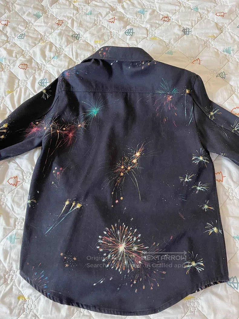 Valentino Valentino Classic fireworks printed jacket Size M / US 6-8 / IT 42-44 - 2 Thumbnail