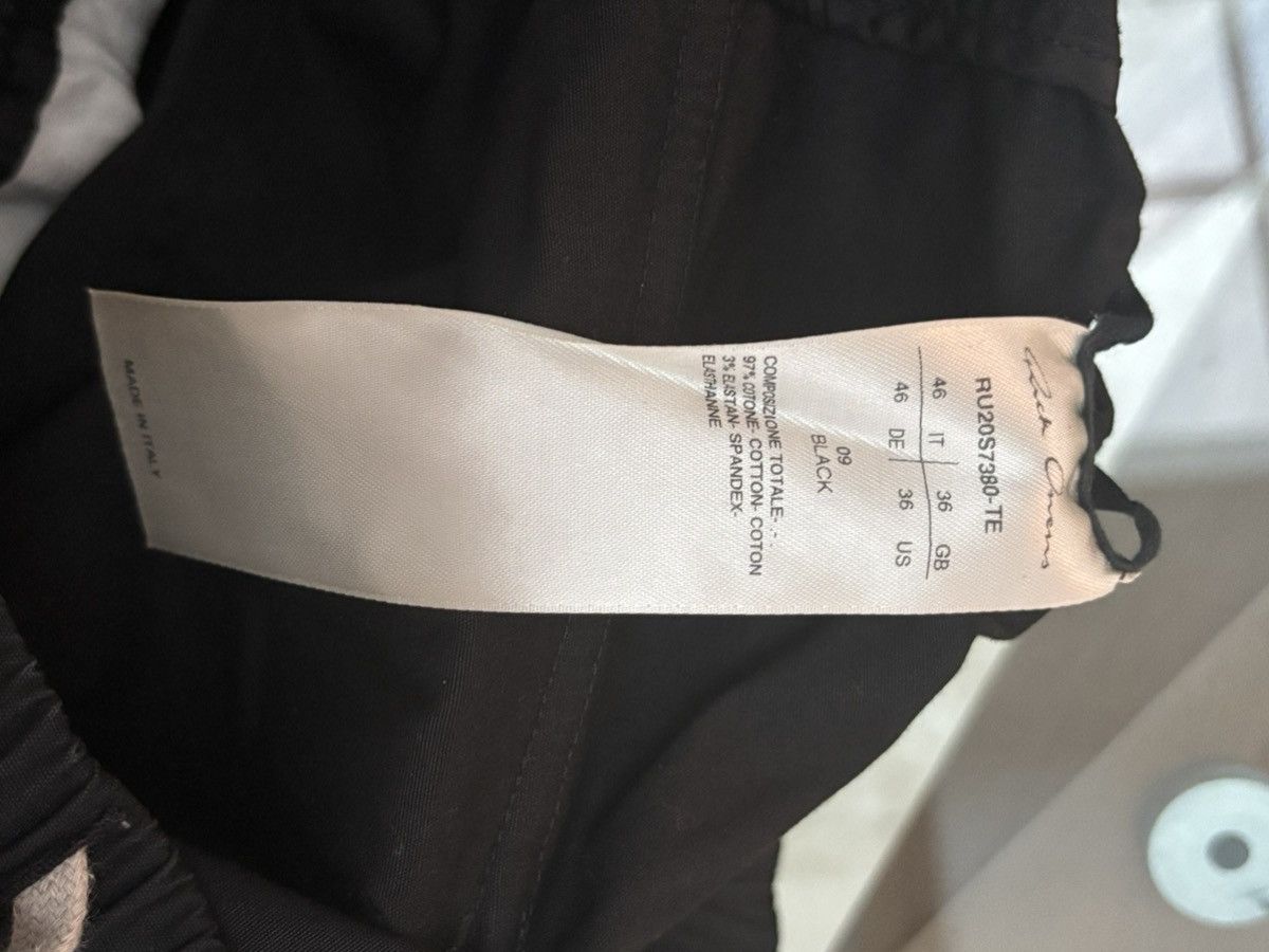 Rick Owens Rick Owens Black Drawstring Long Trousers Size US 30 / EU 46 - 5 Thumbnail