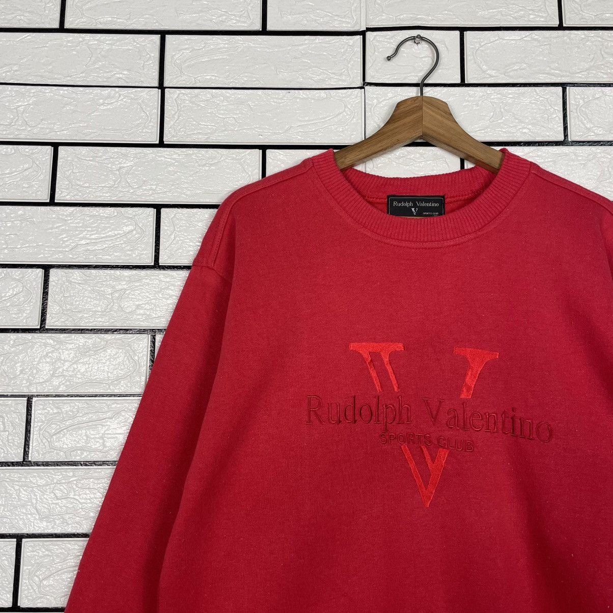 Other Rudolf Valentino Sport Club Pullover Sweatshirt Size US M / EU 48-50 / 2 - 6 Thumbnail