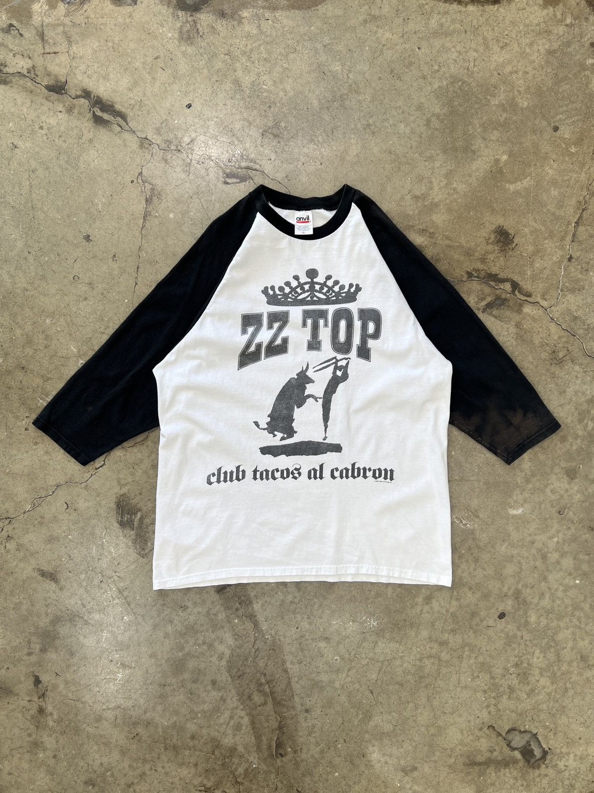 Band Tees Vintage 2008 ZZ Top Club Tacos Cabron Quarter Sleeve Large Size US L / EU 52-54 / 3 - 2 Thumbnail