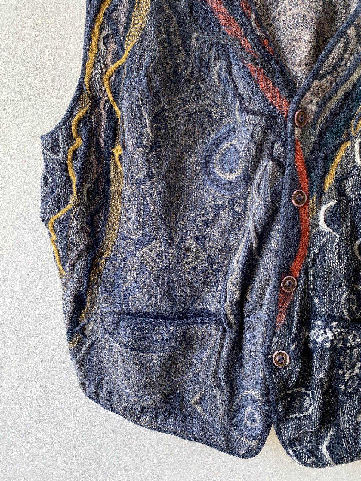 Coogi Vintage Aklanda Australia Made Pure Wool Vests Size US L / EU 52-54 / 3 - 4 Thumbnail