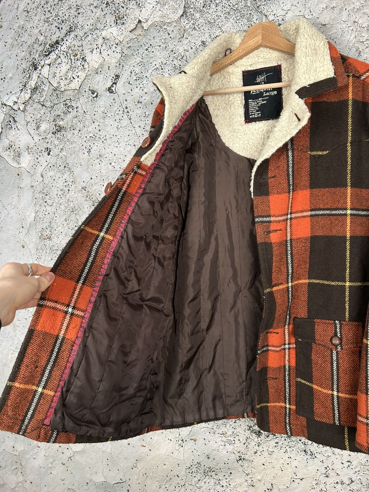 Altamont Vintage Brian Slash Hansen Altamont Wool Tartan Jacket Coat Size US L / EU 52-54 / 3 - 4 Thumbnail