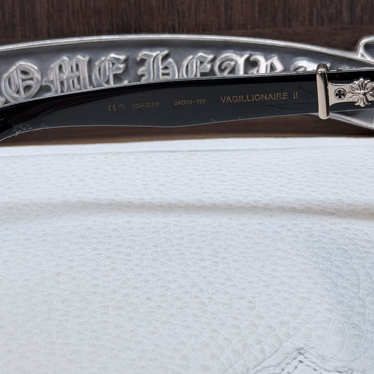 Chrome Hearts Chrome Hearts VAGILLIONAIRE II Sunglasses Size ONE SIZE - 7 Thumbnail