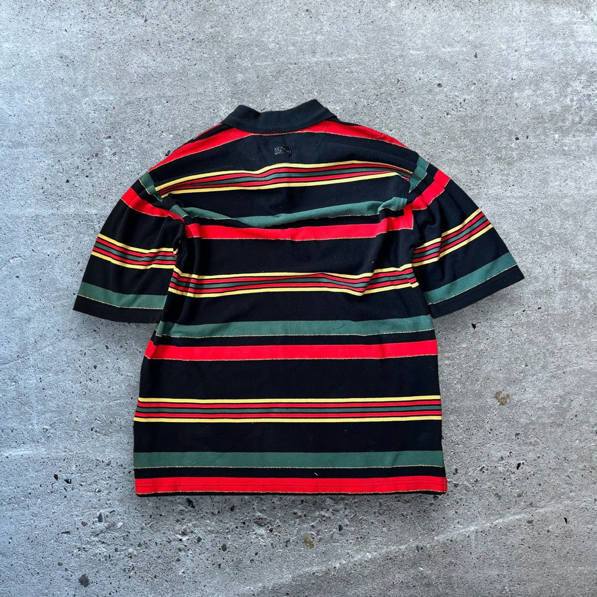 50 Cent × G-Unit G-unit oversize stripe polo 50 cent vintage baggy Size US XL / EU 56 / 4 - 2 Thumbnail