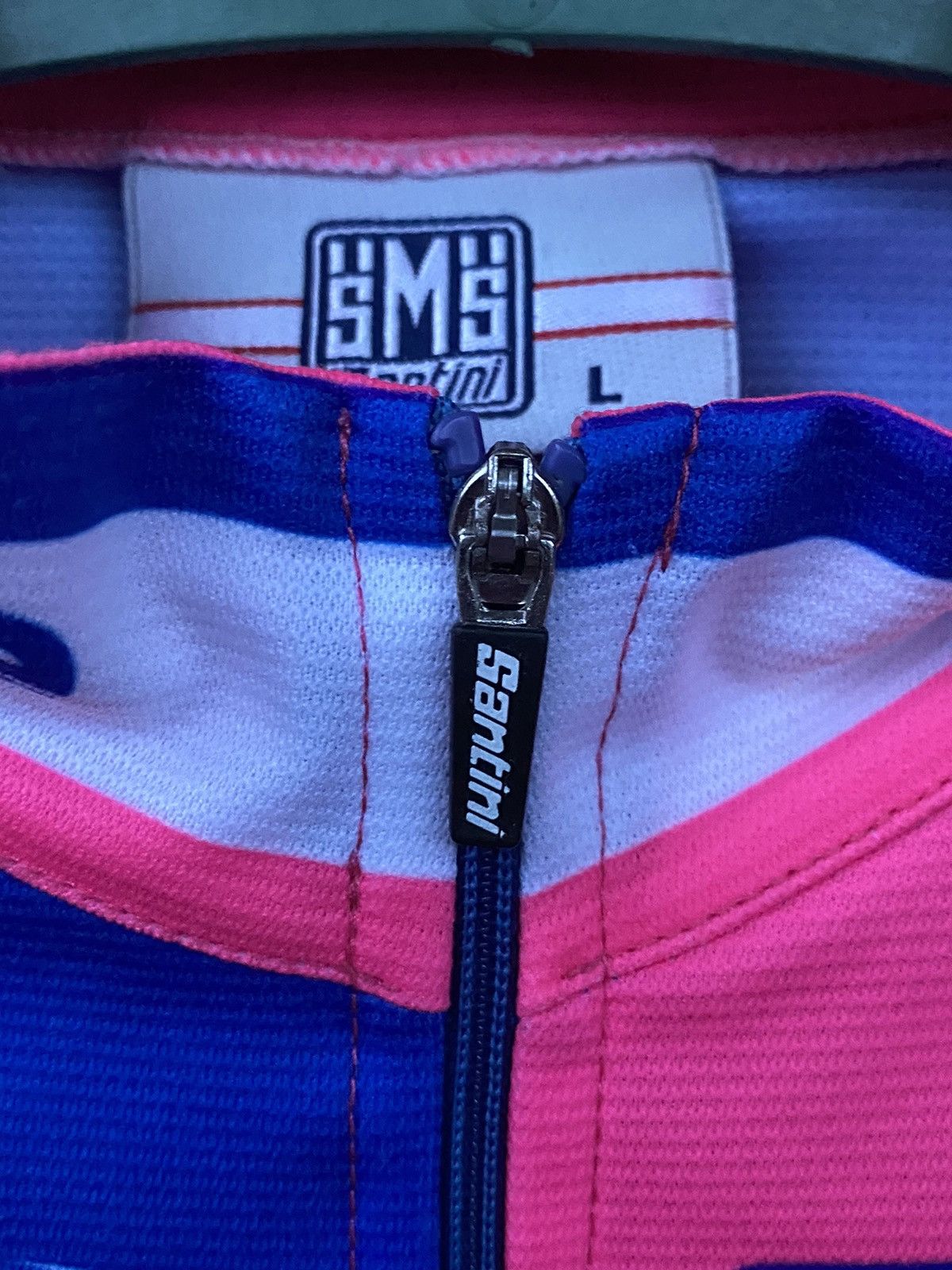 Bicycle Lampre Farnese Vini Kia Uci Pro Tour SMS Santini cycling Size US M / EU 48-50 / 2 - 6 Thumbnail