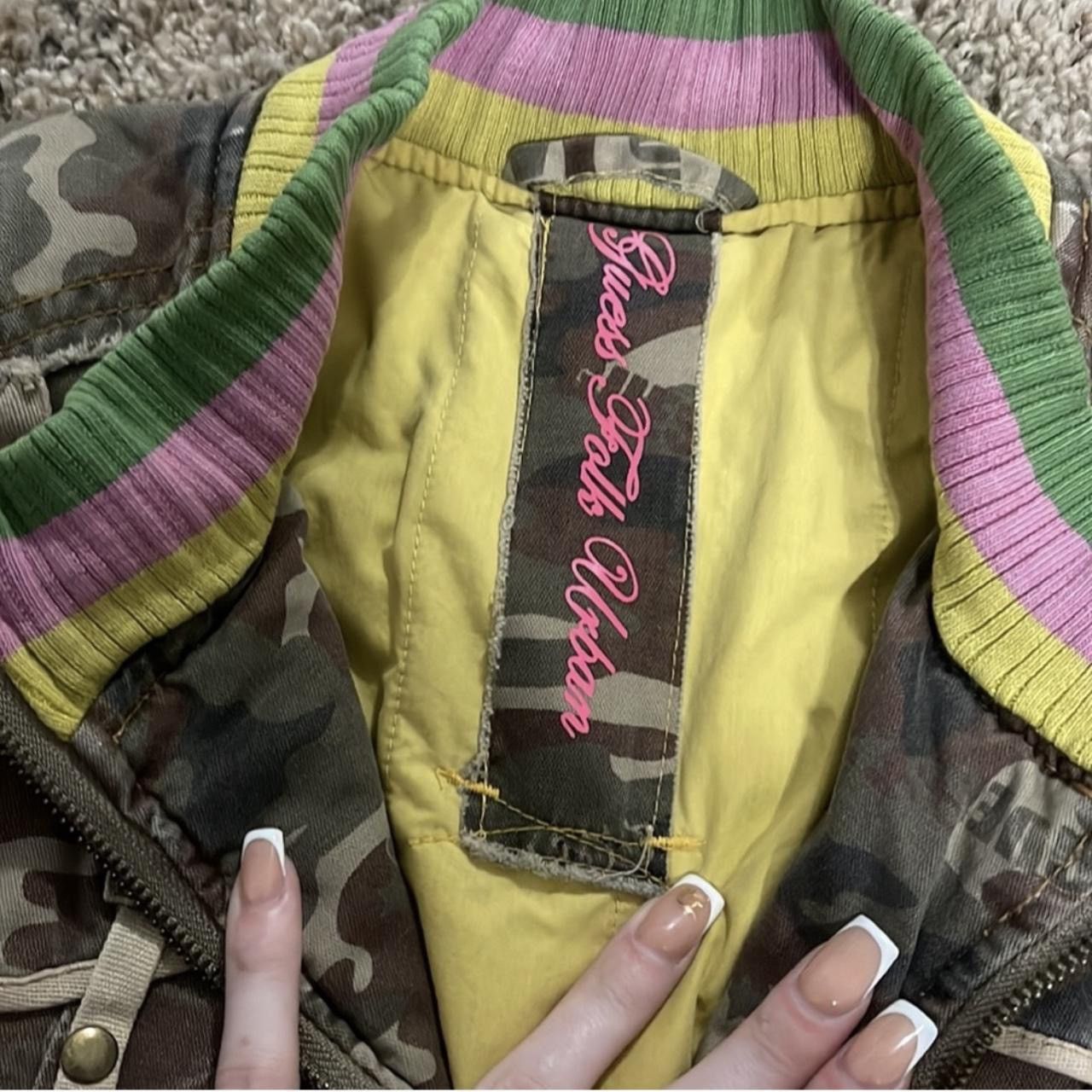 Guess × Vintage Y2K Guess Camouflage Jacket Size S / US 4 / IT 40 - 2 Thumbnail