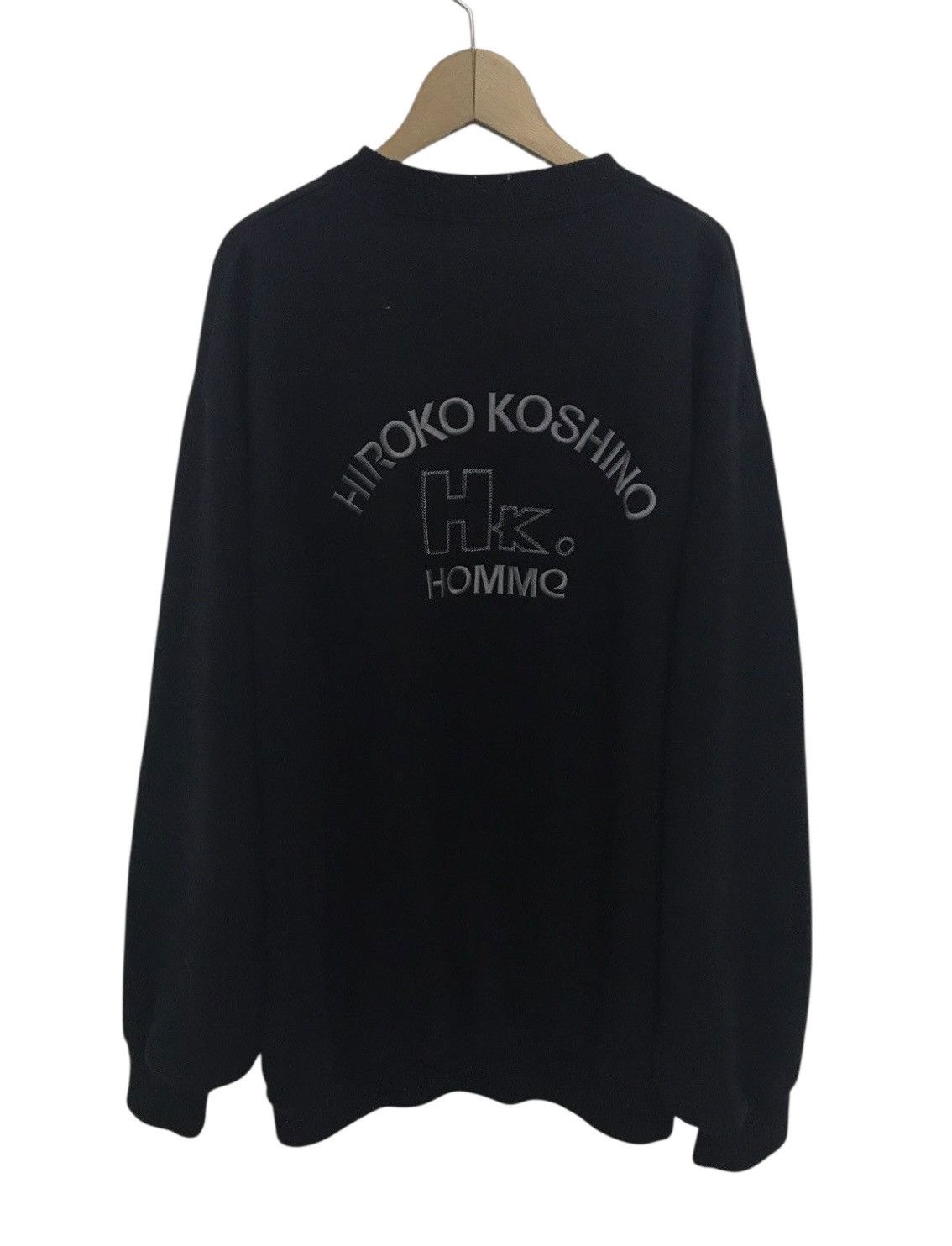 Japanese Brand Hiroko Koshino Homme Sweatshirt Size US XXL / EU 58 / 5 - 1 Thumbnail
