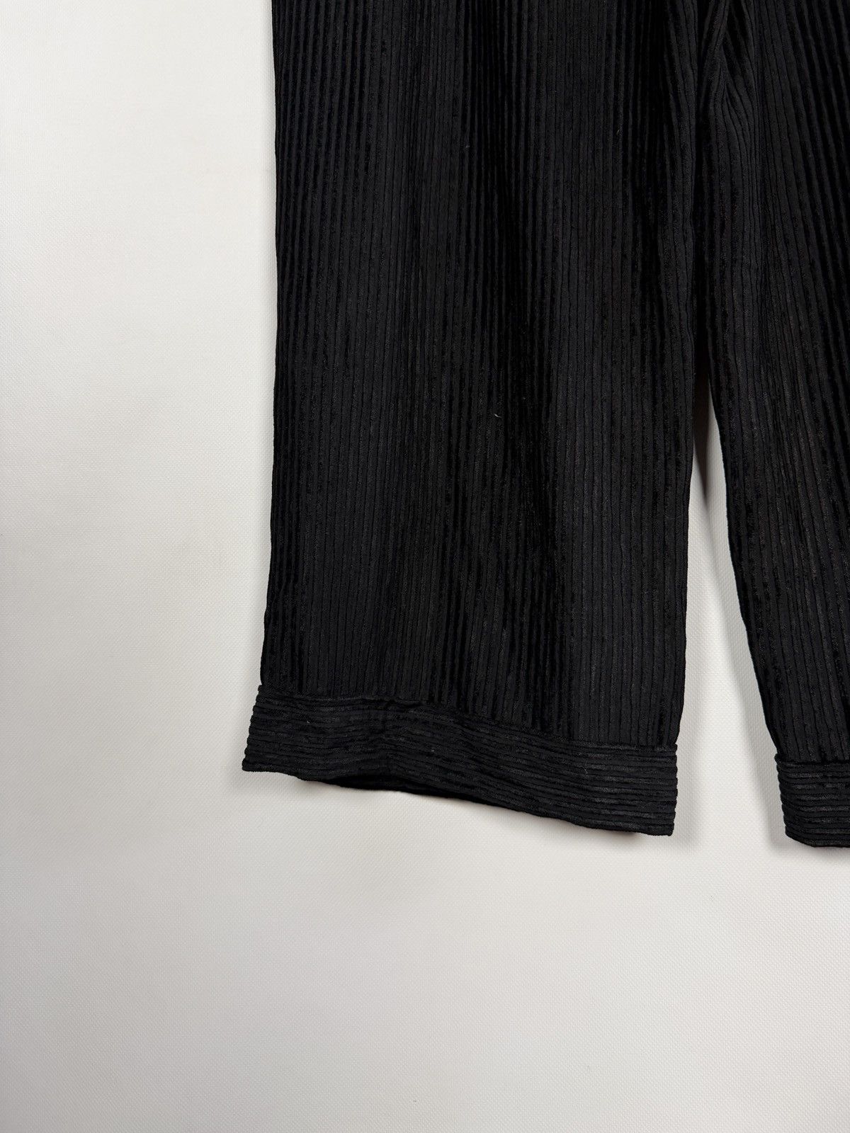 Annette Gortz Annette Gortz Viscose Crinkled Velvet Effect Pants Wide Leg Size 30" / US 8 / IT 44 - 15 Thumbnail