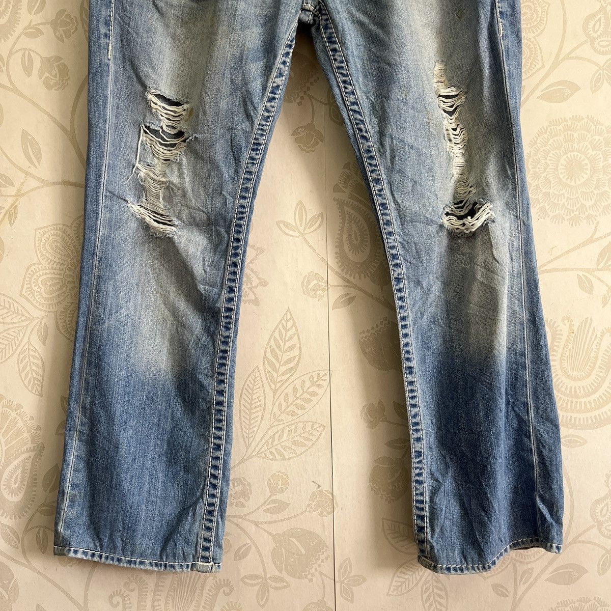 True Religion Thrashed True Religion Denim Jeans Straight Size US 34 / EU 50 - 12 Thumbnail