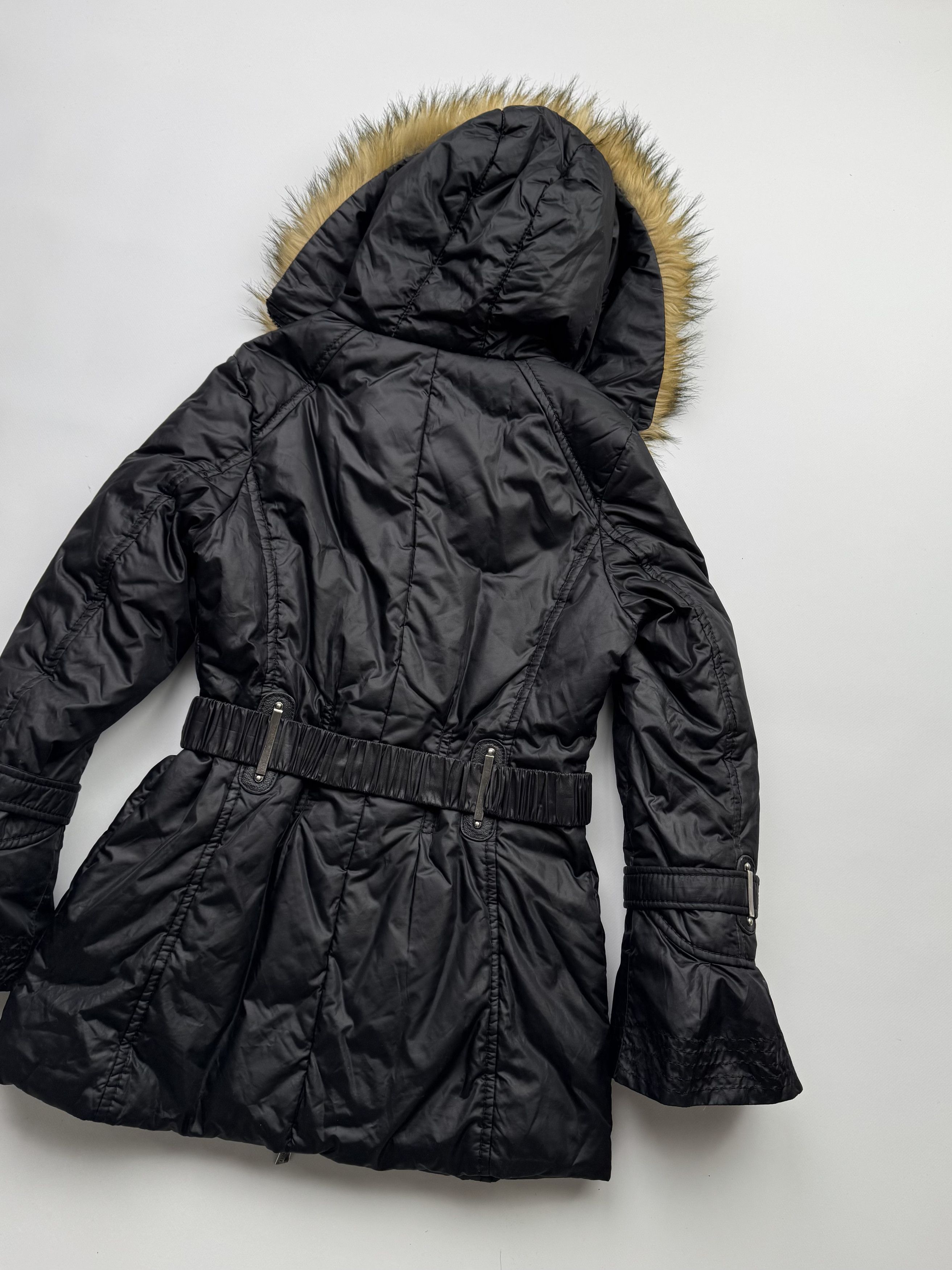 Japanese Brand Vintage Down Puffer Jacket With Faux Fur Hood B206(V152)E2 Size S / US 4 / IT 40 - 8 Thumbnail