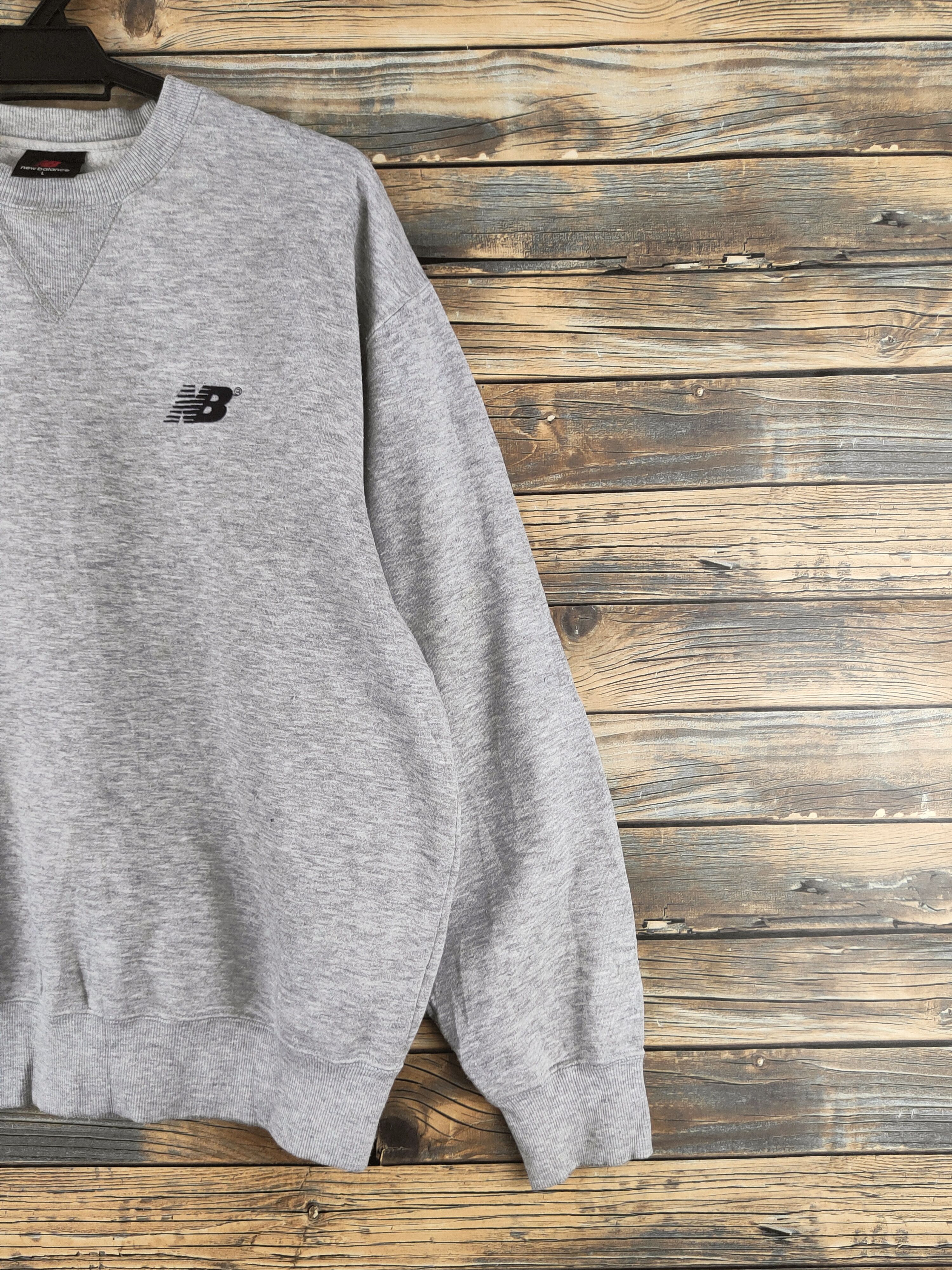 New Balance Retro New Balance Gray Sweatshirts Size US L / EU 52-54 / 3 - 6 Thumbnail