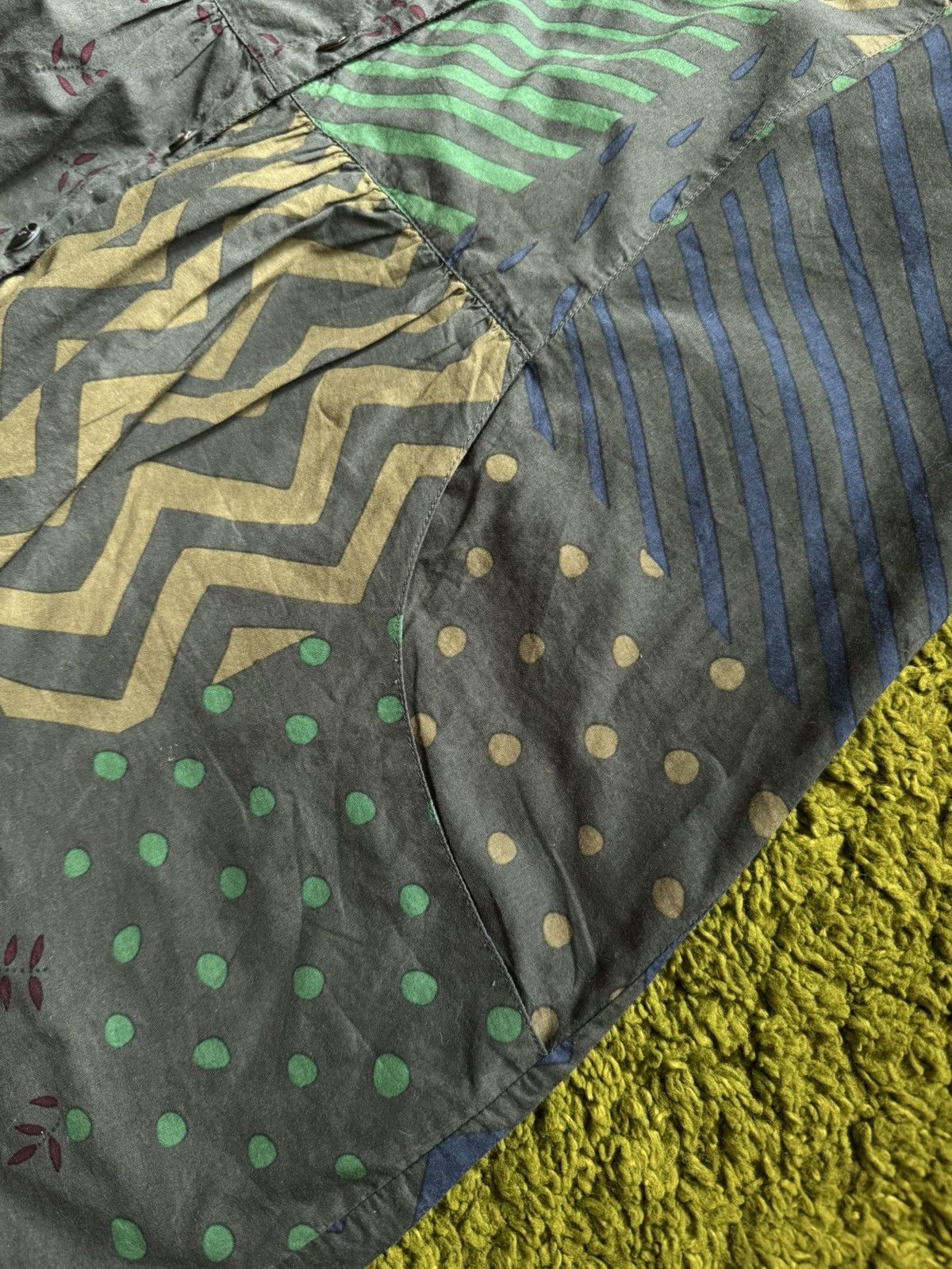 Gudrun Sjoden Gudrun Sjoden avant garde ethnic graphic tunic dress Size L / US 10 / IT 46 - 3 Thumbnail