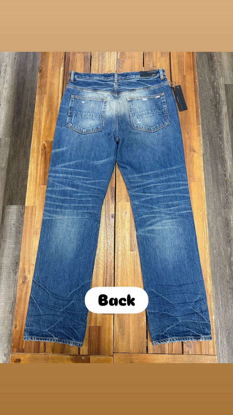 Amiri Amiri Jeans size 33 Size US 33 - 2 Thumbnail