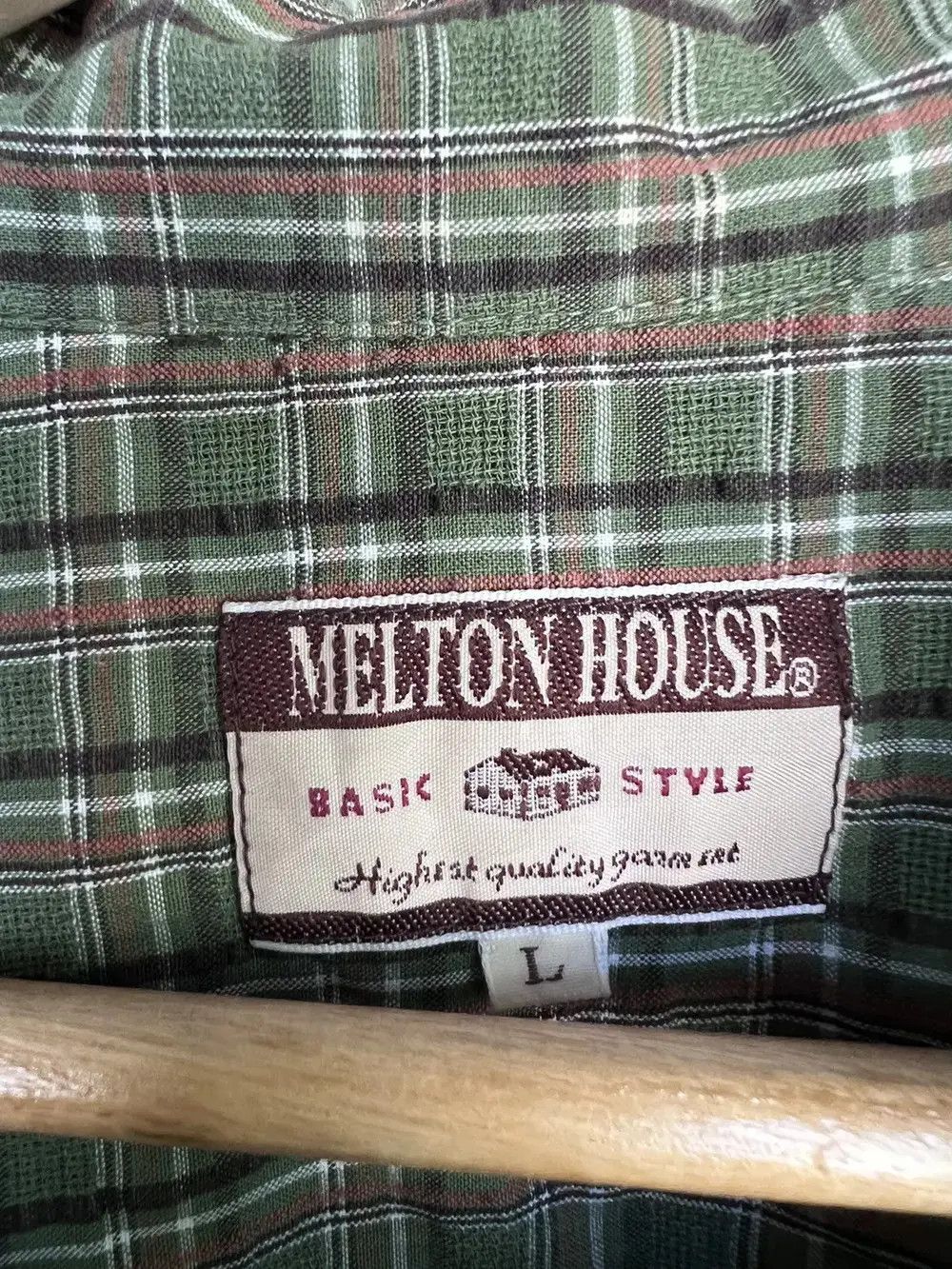 Vintage Vintage Melton House Shirt Size US L / EU 52-54 / 3 - 4 Thumbnail