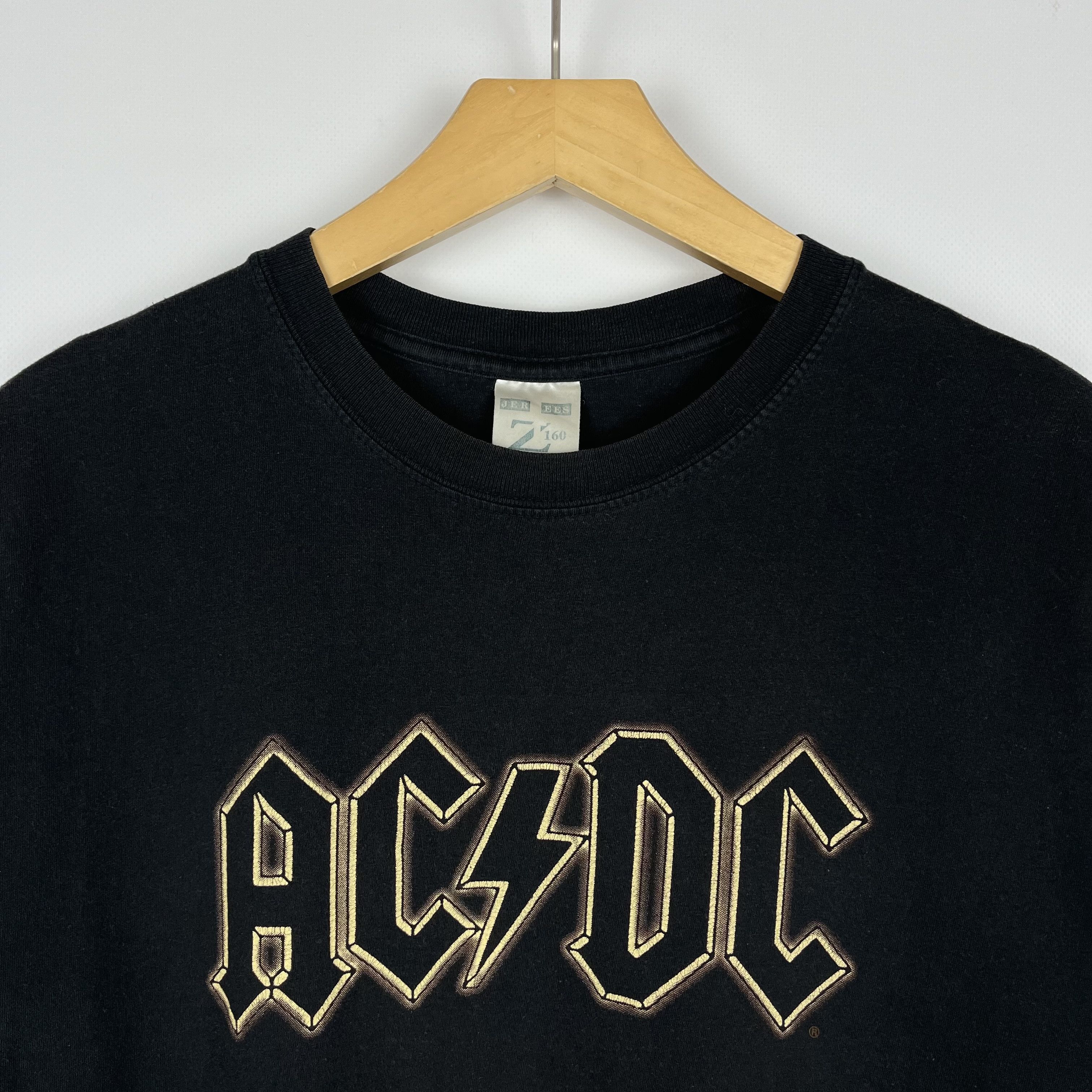 Band Tees Vintage AC/DC For Those About To Rock Band T Shirt 1999 Size US M / EU 48-50 / 2 - 6 Thumbnail