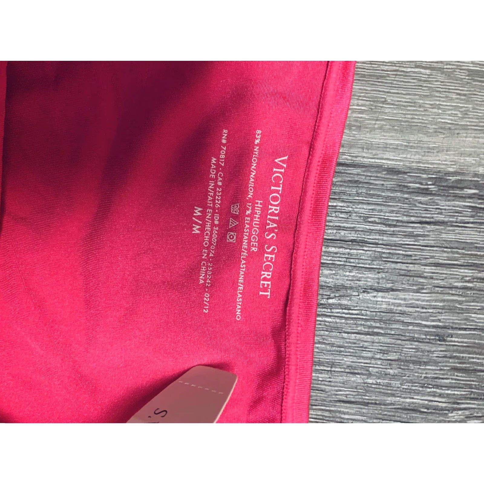 Victoria's Secret Victoria's Secret PINK Panties Hiphugger Medium Pink Cotton Logo Women Hipster M Size 32" / US 10 / IT 46 - 4 Thumbnail
