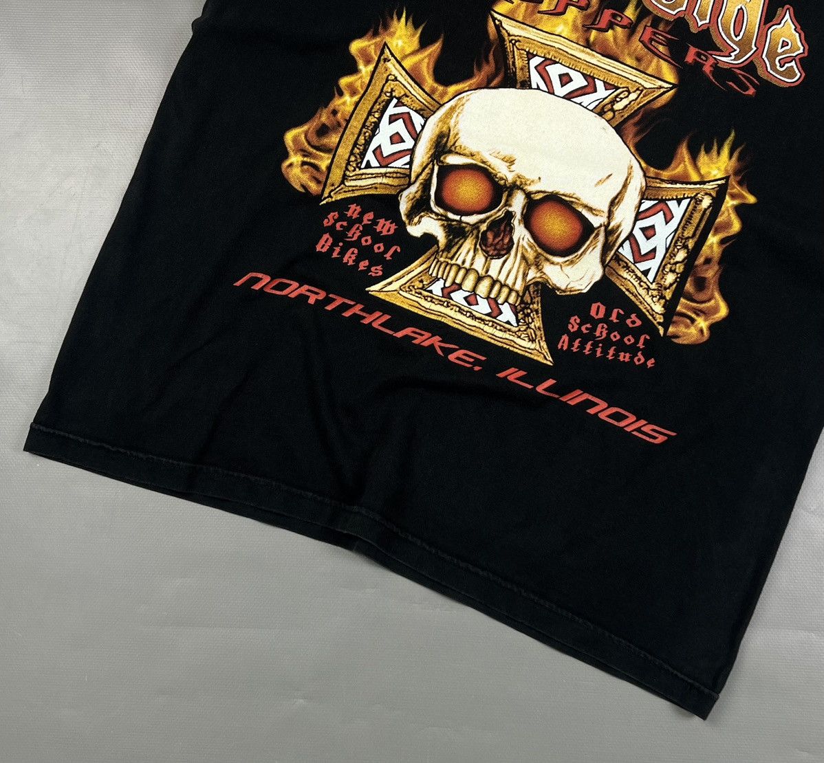 Band Tees × Vintage × West Coast Choppers Rare Vintage West Coast Choppers Northside Biker T Shirt Size US L / EU 52-54 / 3 - 4 Thumbnail