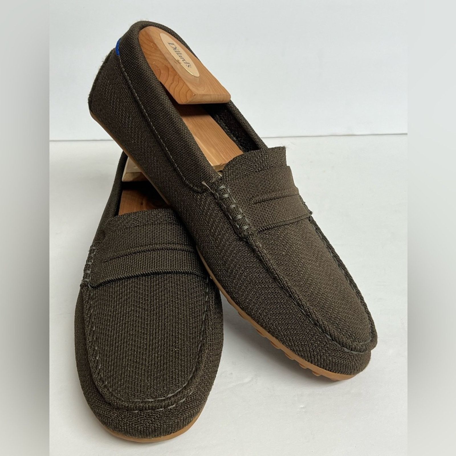 Rothy's NEW Rothys Driving Loafer Mens 8.5 Brown Herringbone Slip On Size US 8.5 / EU 41-42 - 4 Thumbnail