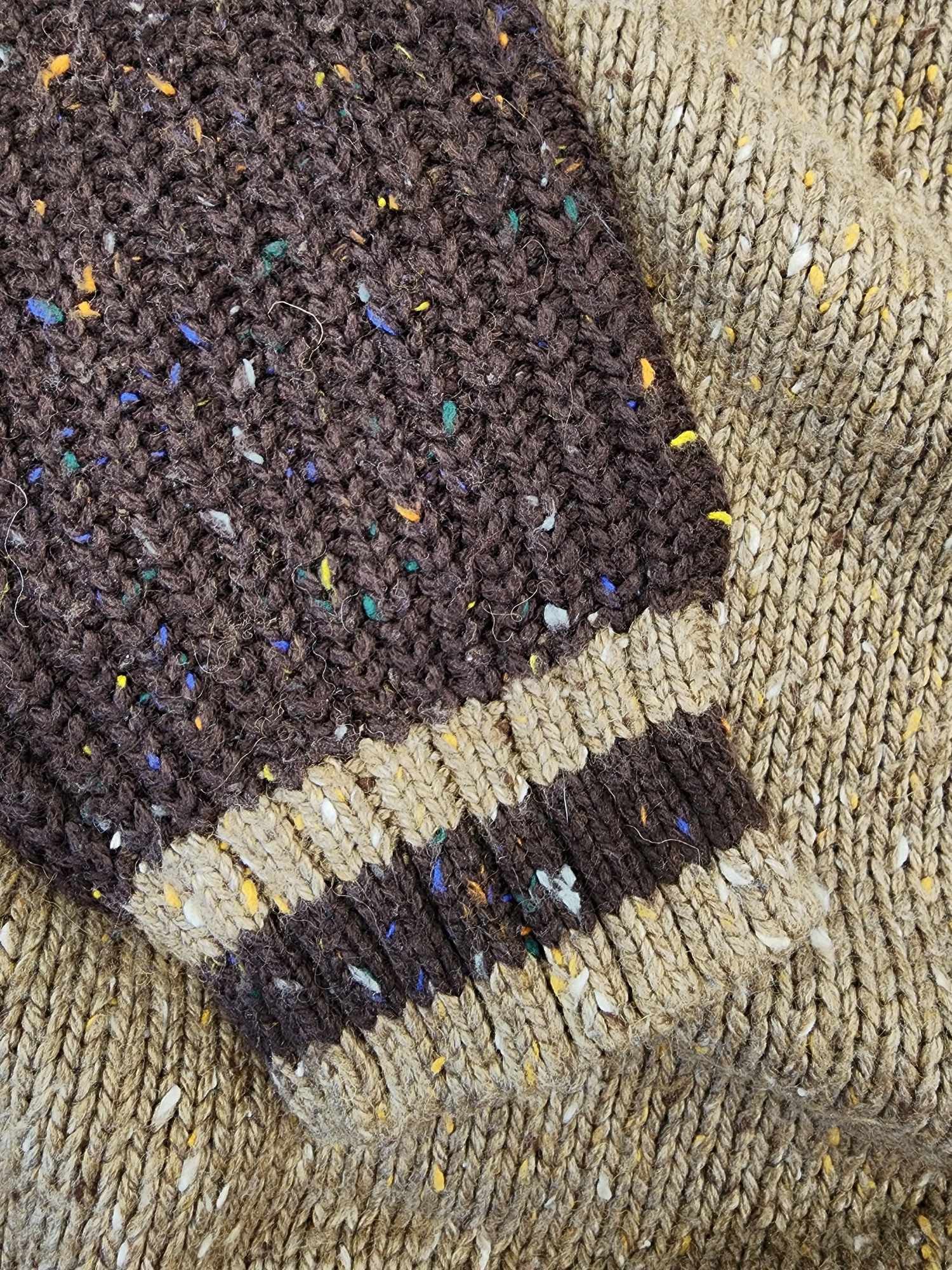 Ecko Unltd. Rare Ecko Knit Sweater 2002 – Dark & Light Brown – Size XL Size US XL / EU 56 / 4 - 6 Thumbnail