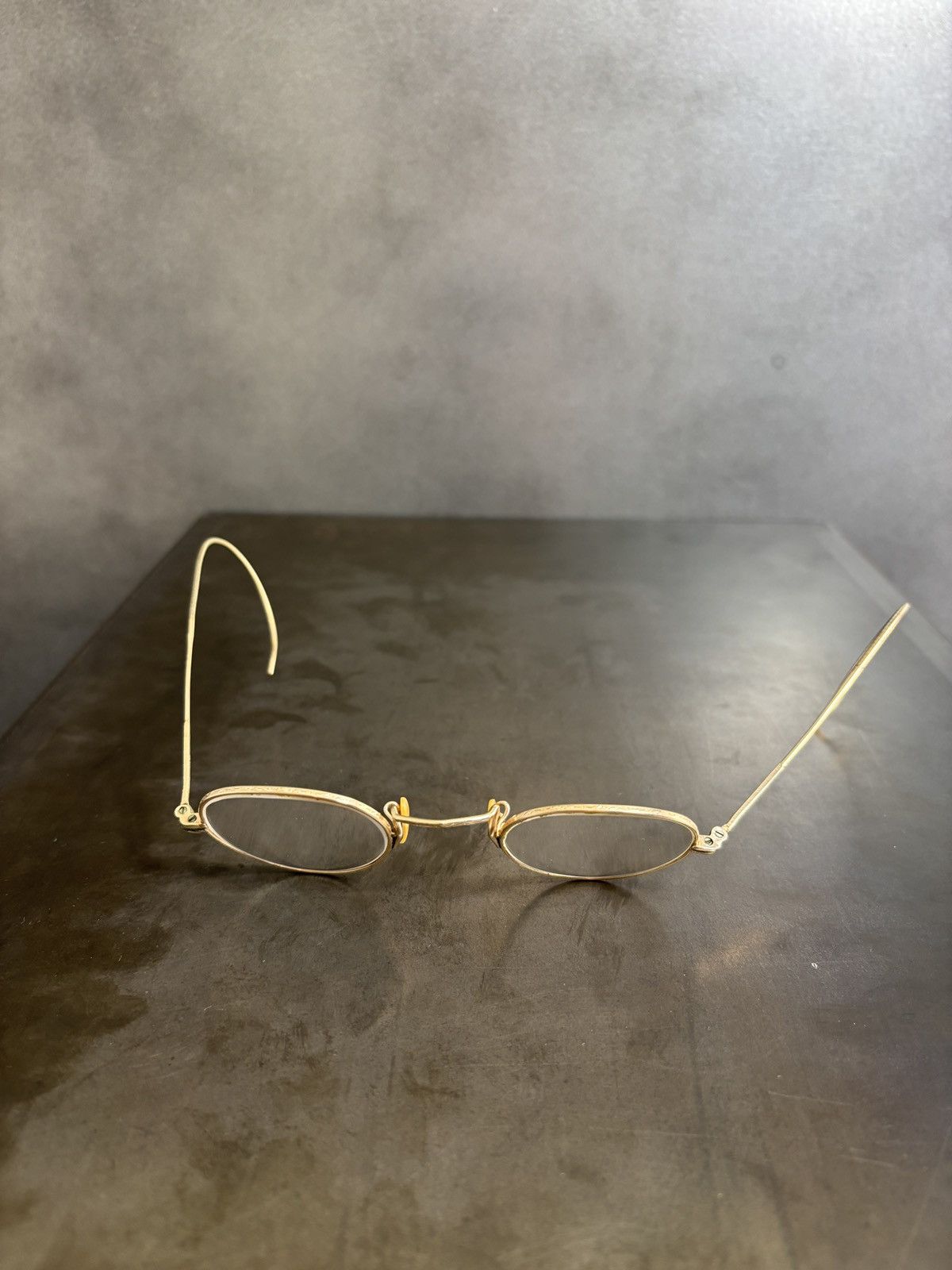 Imperial Antique Eyeglasses 1920s Imperial Gold Fill Spectacles 1900s Size ONE SIZE - 11 Thumbnail