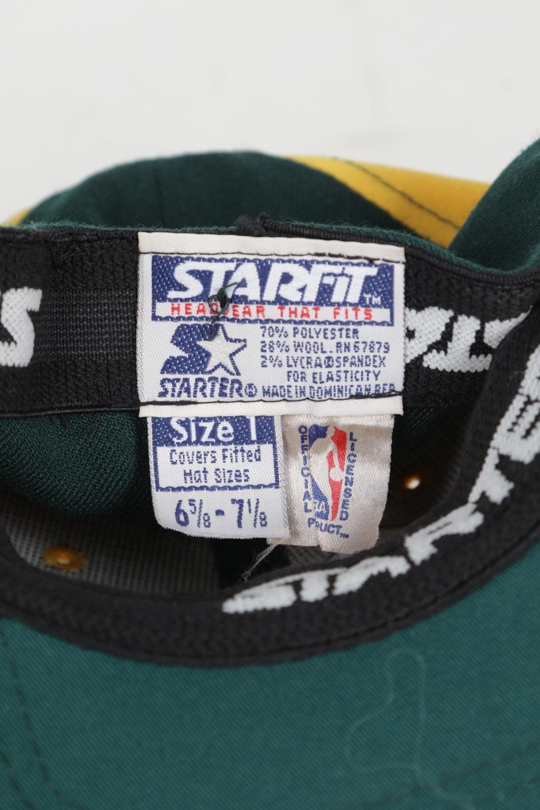 Starter 90's Starter Seattle Supersonics Fitted Cap Size ONE SIZE - 5 Thumbnail
