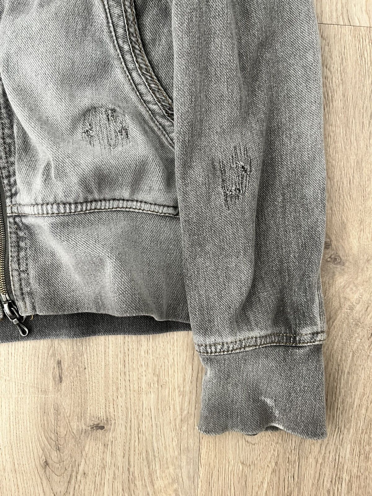 GOA G.O.A washed distressed patch bono hoodie Size US M / EU 48-50 / 2 - 5 Thumbnail