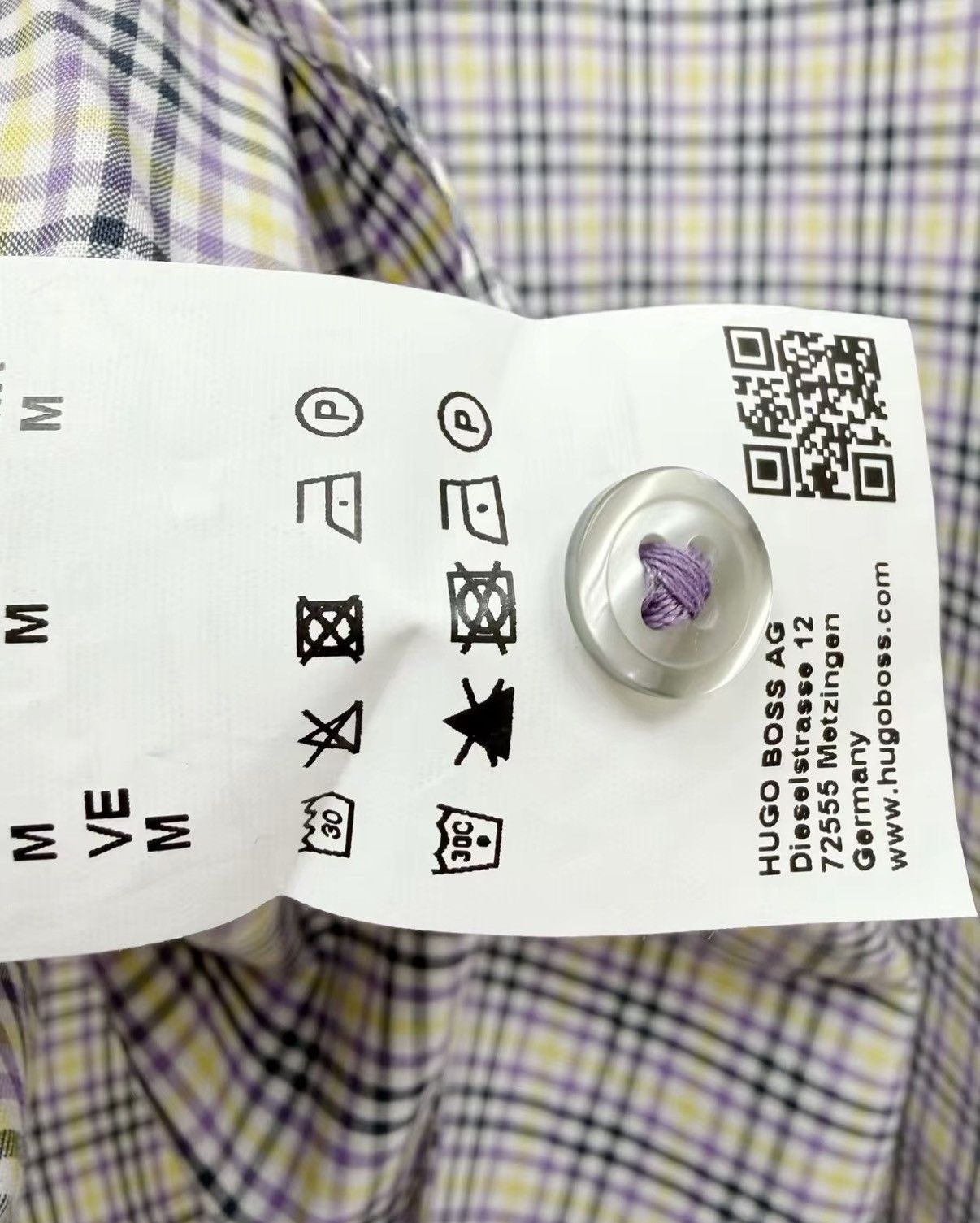 Hugo Boss HUGO BOSS 100% Cotton Short Sleeve Shirt J30 Size US M / EU 48-50 / 2 - 7 Thumbnail