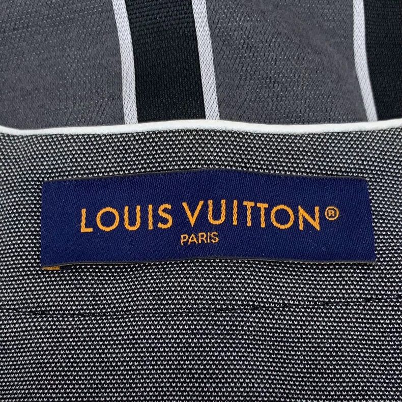 Louis Vuitton Louis Vuitton Black striped logo monogram embroidered sing Size US XL / EU 56 / 4 - 5 Thumbnail