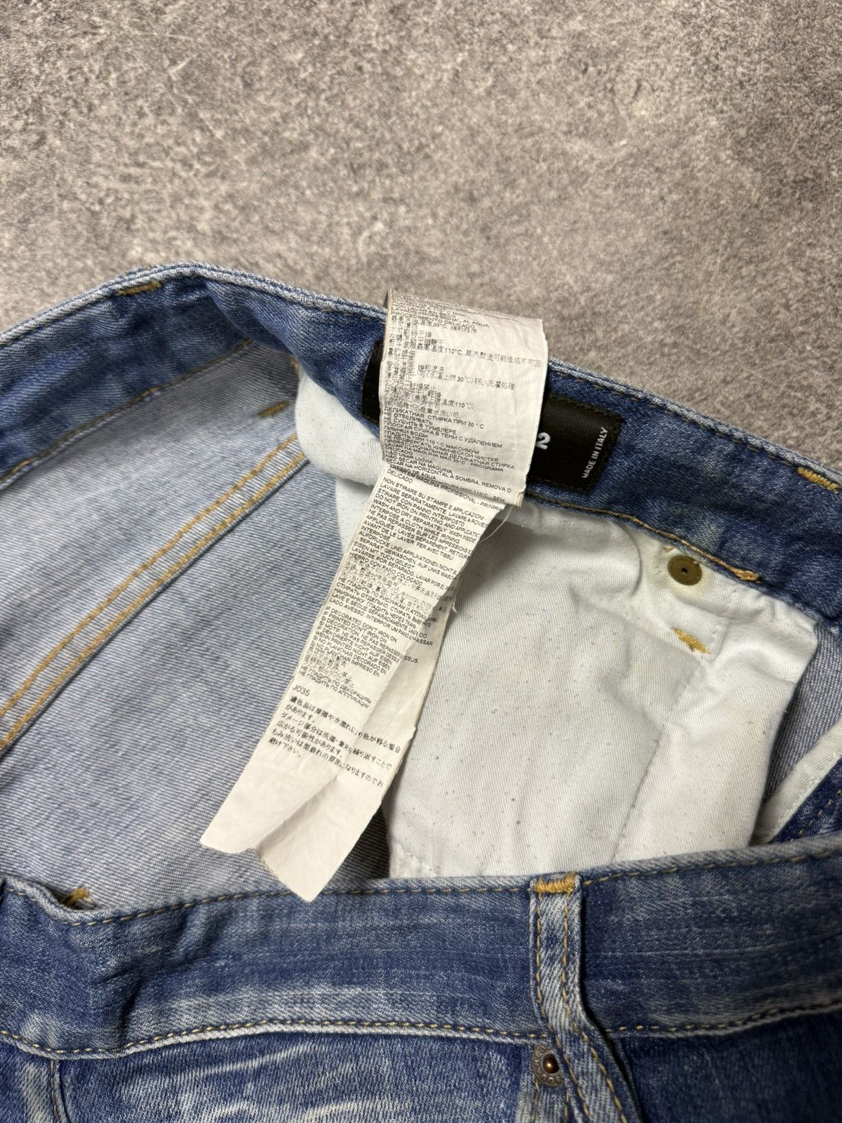 Dsquared2 Dsquared2 Taper slim destroyed jeans Size US 36 / EU 52 - 9 Thumbnail