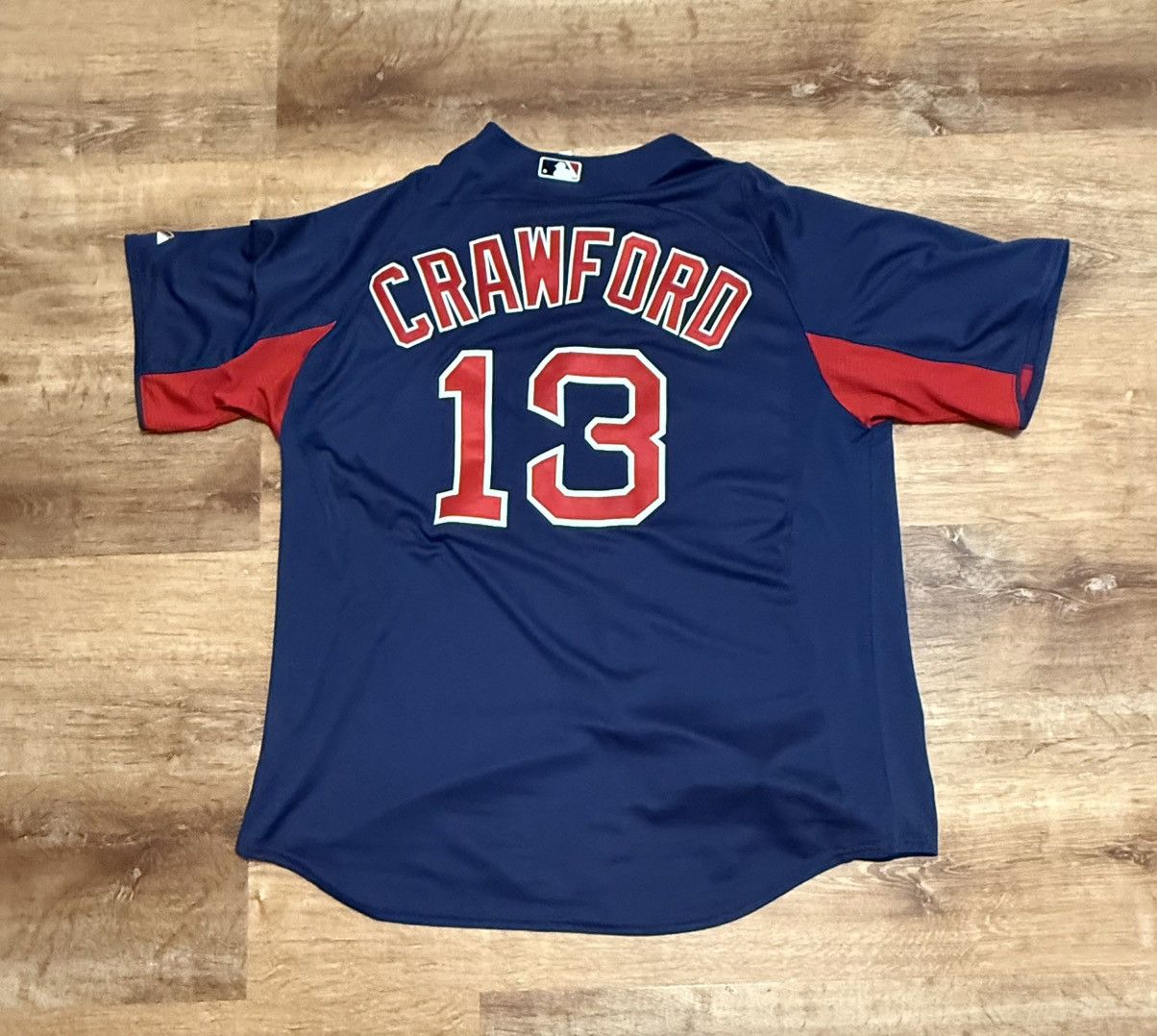 Majestic Carl Crawford Boston Red Sox Stitched MLB Jersey Size US XL / EU 56 / 4 - 2 Thumbnail