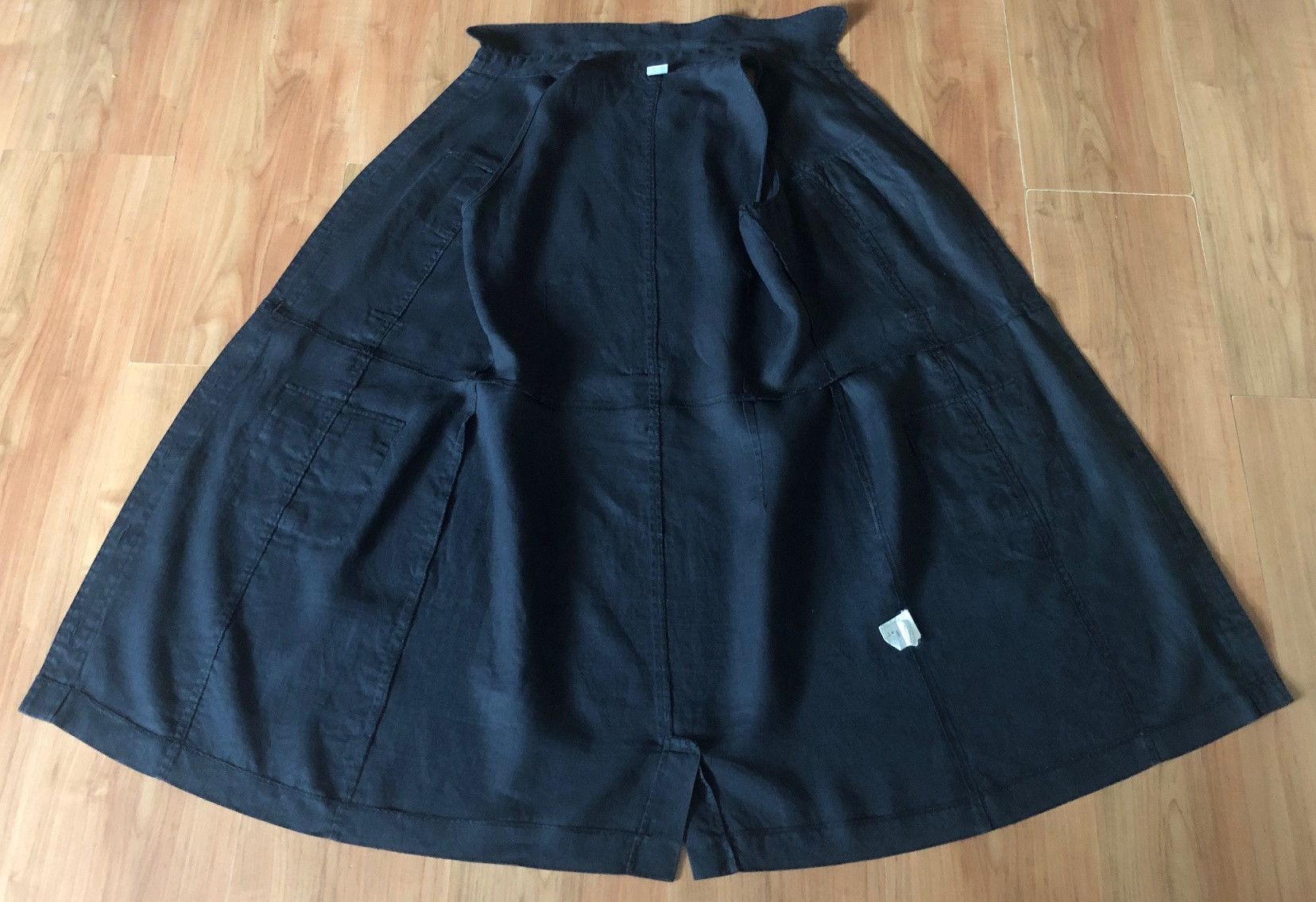 Other CAMAIEU black linen shirt dress size 46 Size XL / US 12-14 / IT 48-50 - 3 Thumbnail