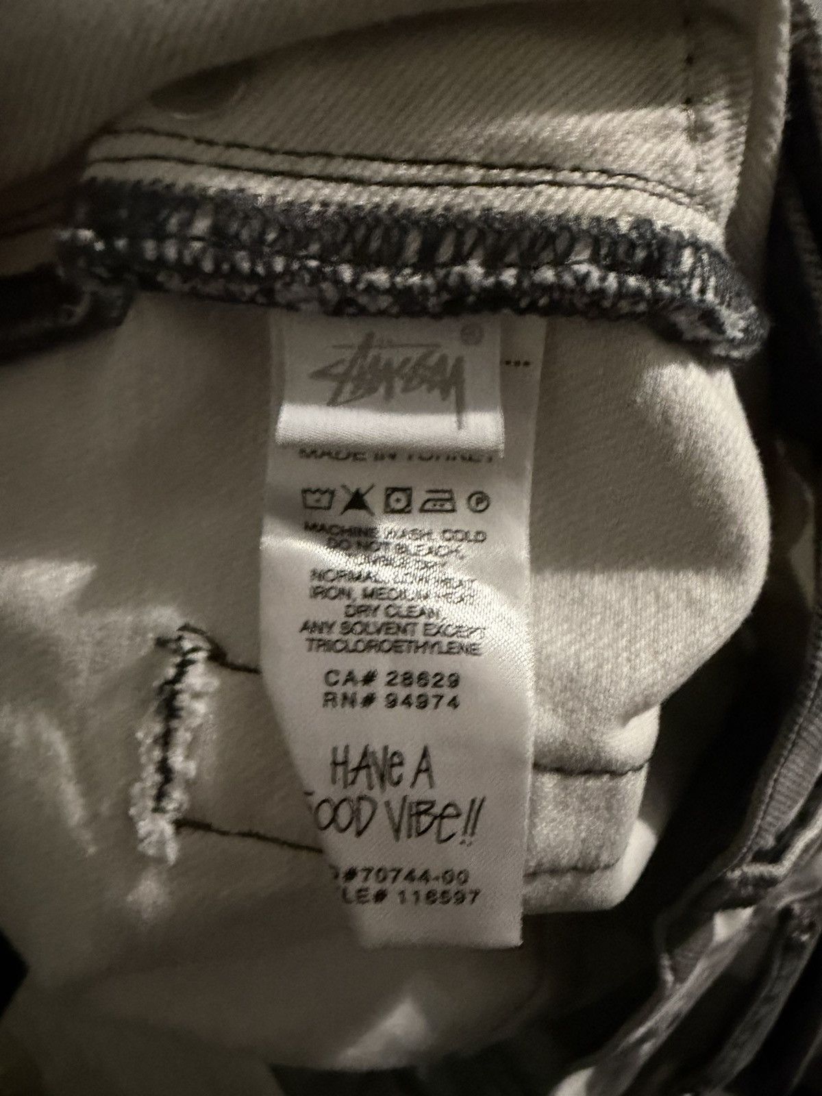 Stussy Stussy snow camo Big Ol Jeans Size US 31 - 5 Thumbnail