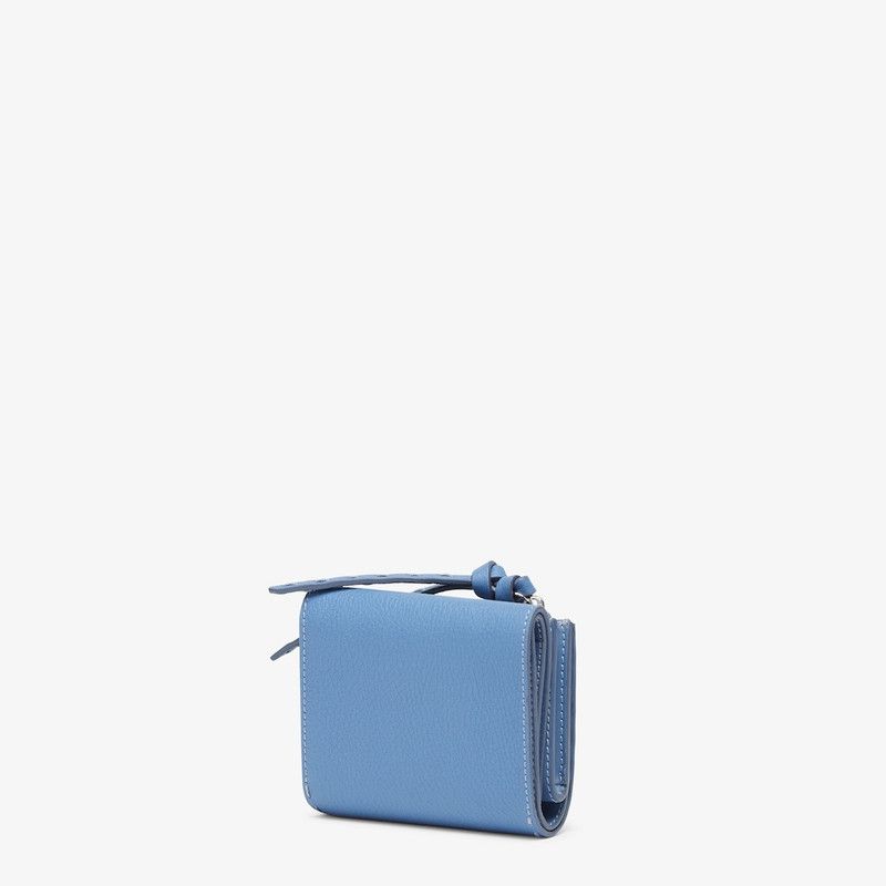 Fendi o1s1wg111125 Size: OS/ Peekaboo Micro Trifold in Blue Size ONE SIZE - 2 Thumbnail