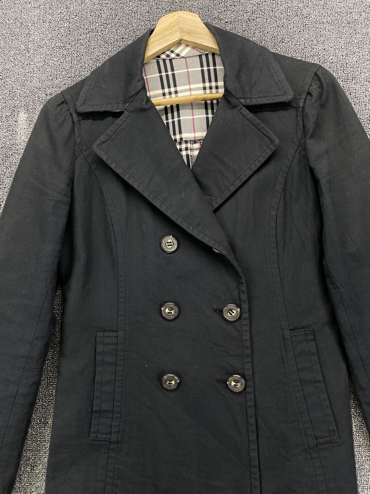 Burberry Vintage Burberry London Double Breasted Coat Jacket Size S / US 4 / IT 40 - 5 Thumbnail