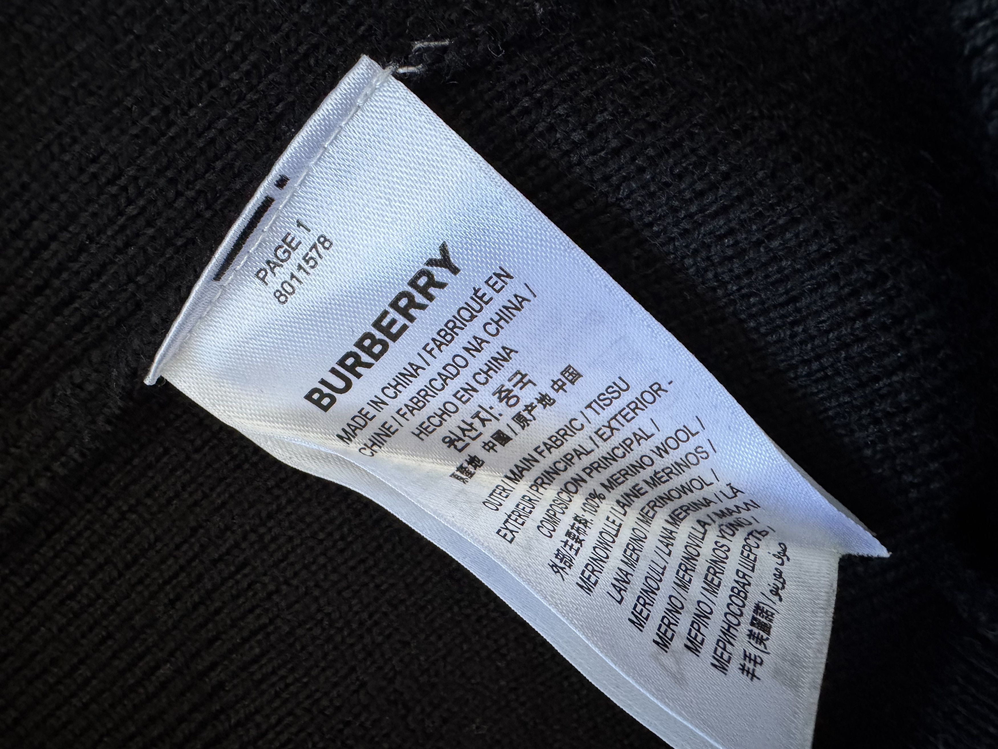 Burberry Burberry Wool Drawstring Basketball Shorts, Black Size US 30 / EU 46 - 4 Thumbnail