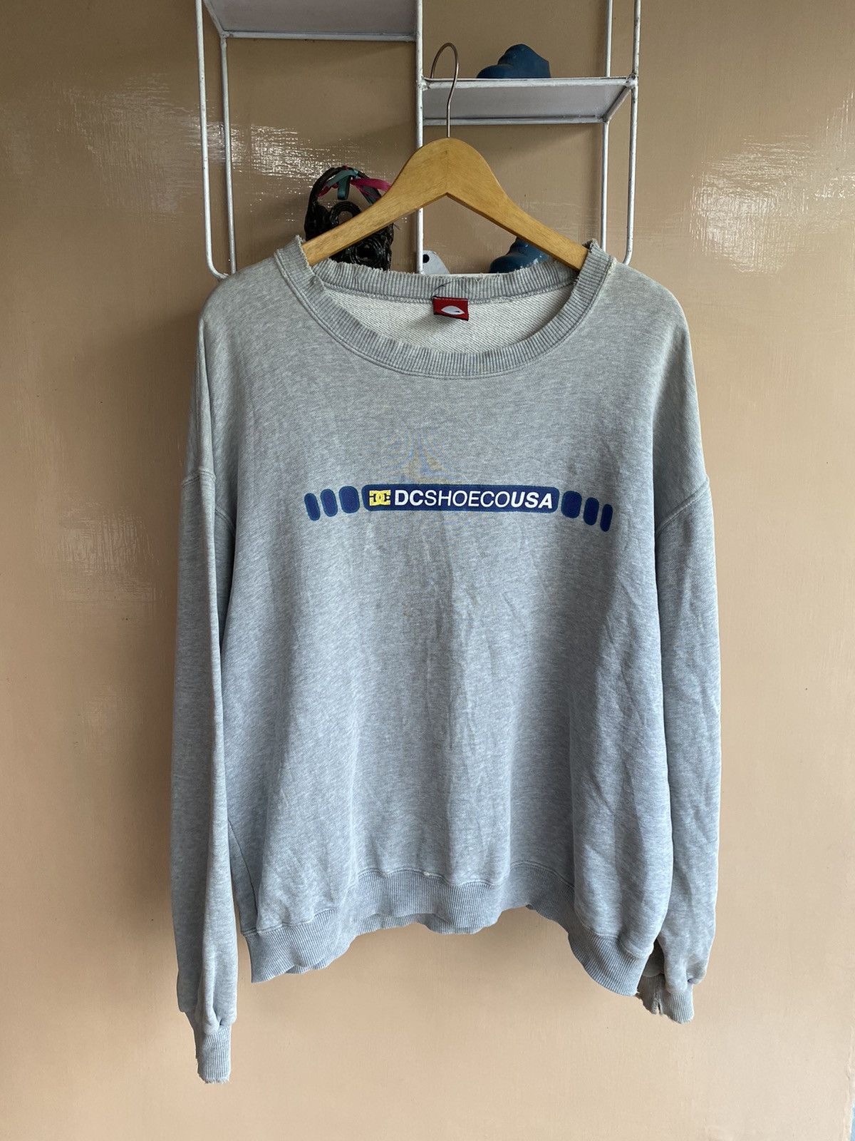 DC 💸BINDINGOFFER💸Dc Shoes Skateboard Distressed Sweatshirt Y2K Size US L / EU 52-54 / 3 - 1 Thumbnail