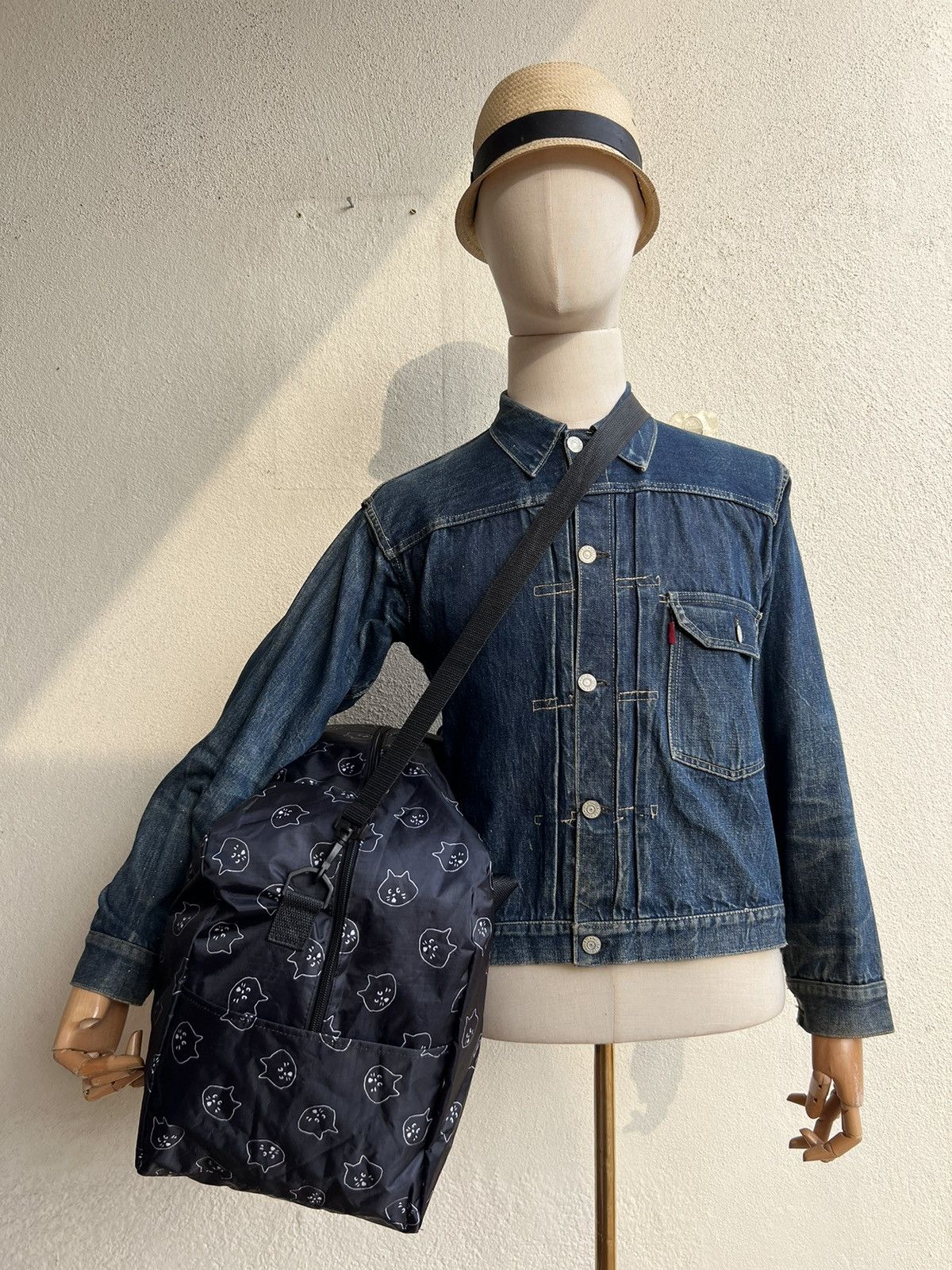 Issey Miyake Ne-net Ripstop Nylon 2Way Big Boston Travel Bag Size ONE SIZE - 2 Thumbnail