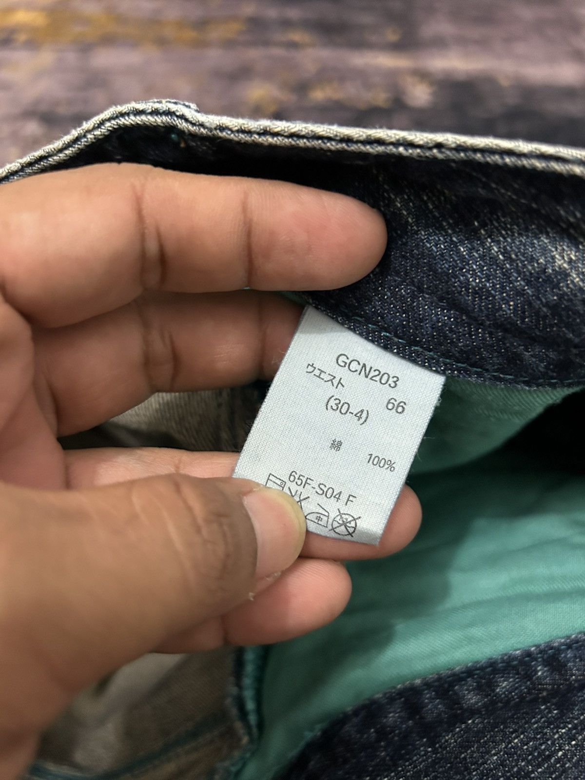 Japanese Brand Georgia Love Mud Wash Flare Pants Size US 30 / EU 46 - 12 Thumbnail