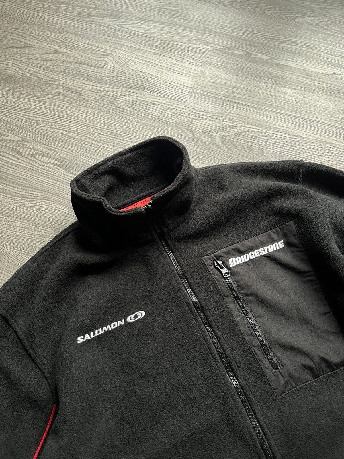 Salomon Salomon x Bridgestone Blizzak Fleece Jacket Size US L / EU 52-54 / 3 - 5 Thumbnail