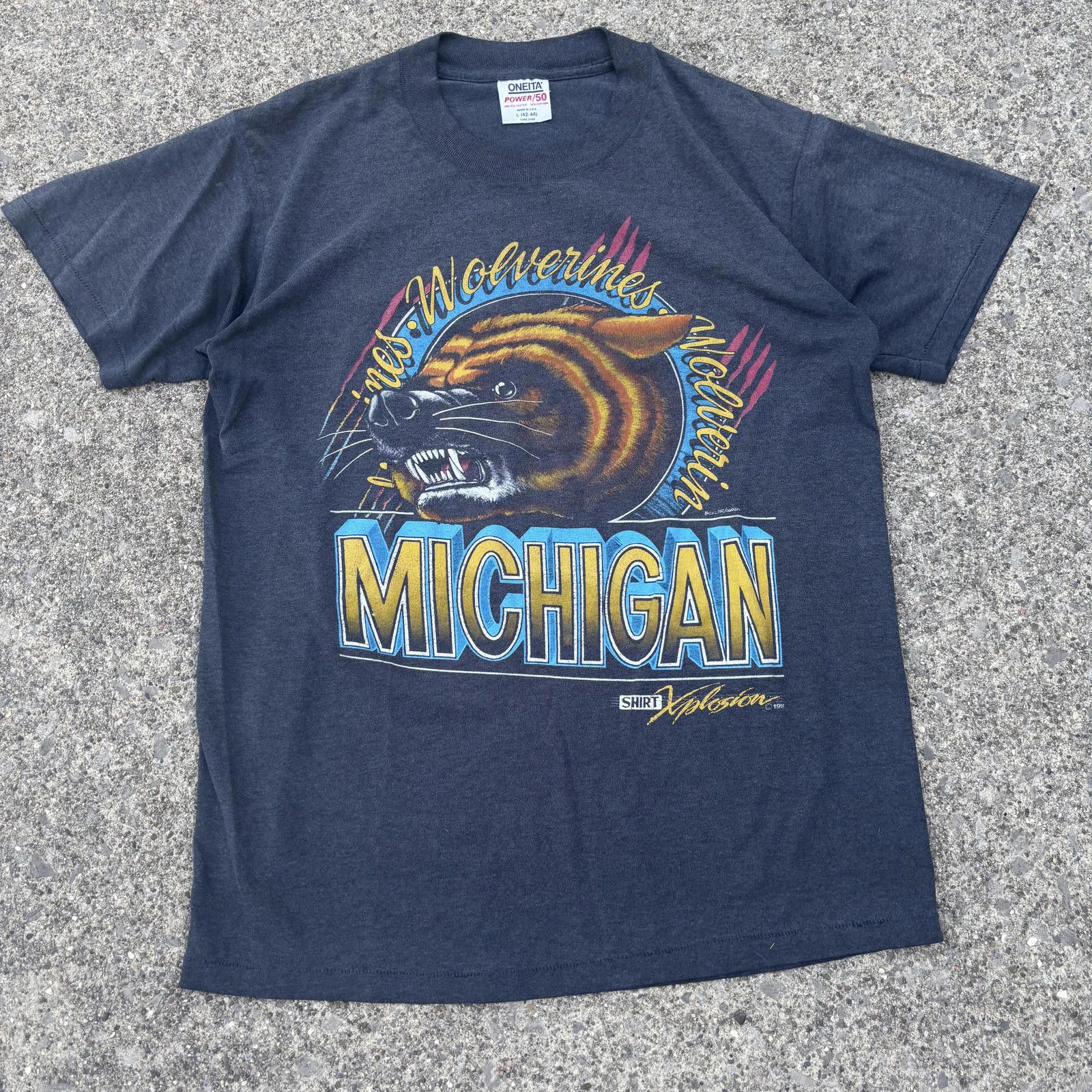 Vintage Michigan Wolverines Graphic T-Shirt