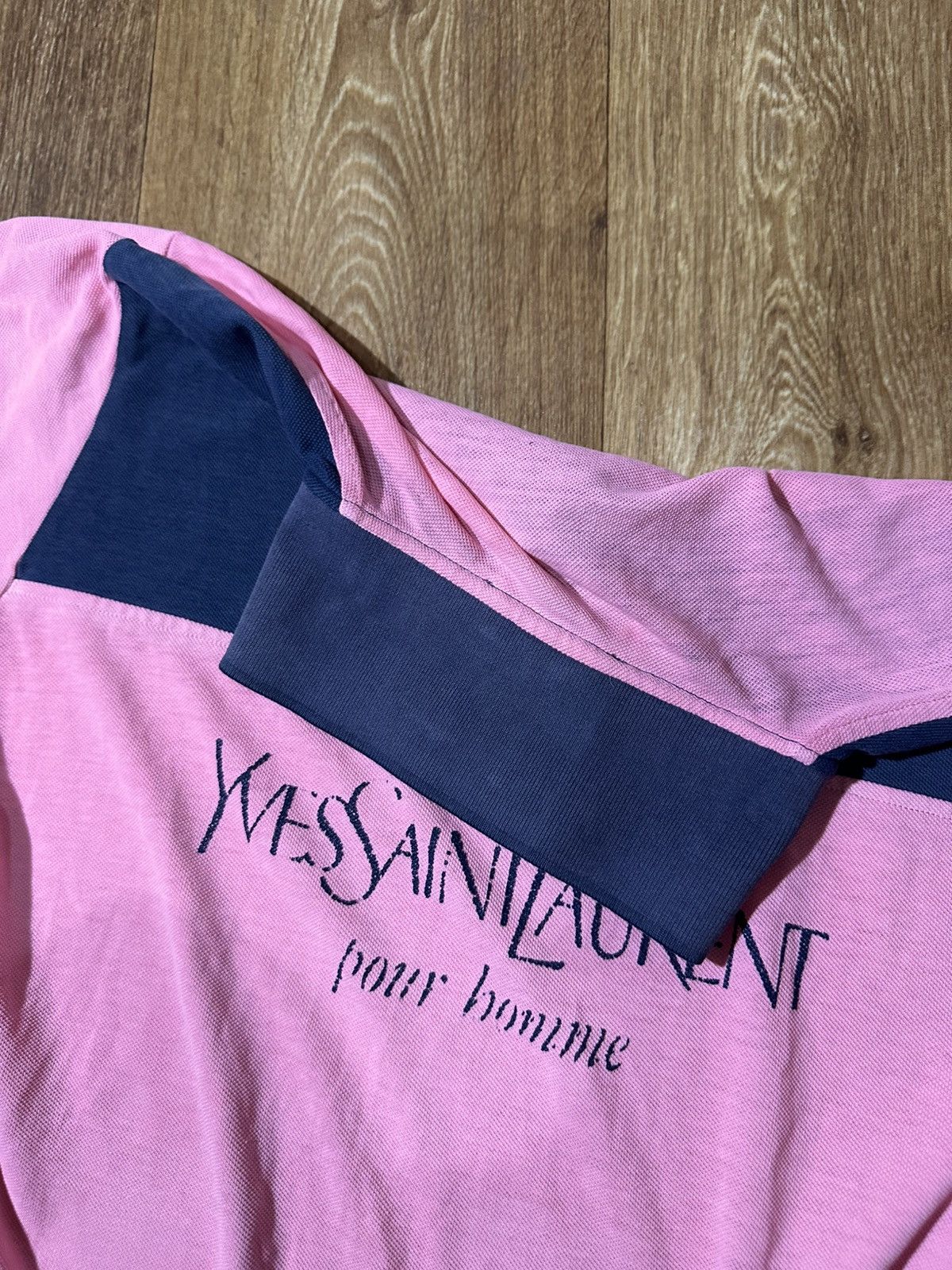 Yves Saint Laurent Vintage Yves Saint Laurent YSL Big Logo Size US L / EU 52-54 / 3 - 6 Thumbnail