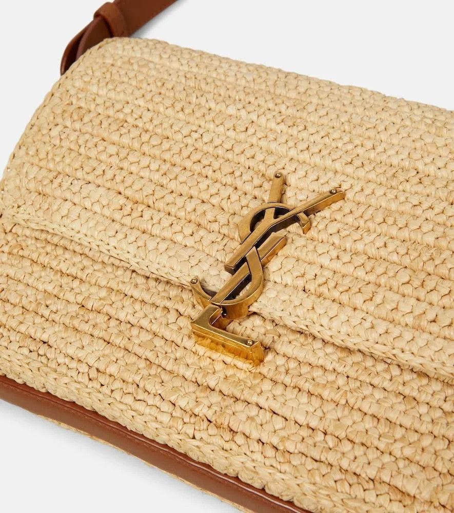 Saint Laurent Paris o1s1wg110924 Size: OS / Solferino Medium Bag in Light Gold Size ONE SIZE - 5 Thumbnail
