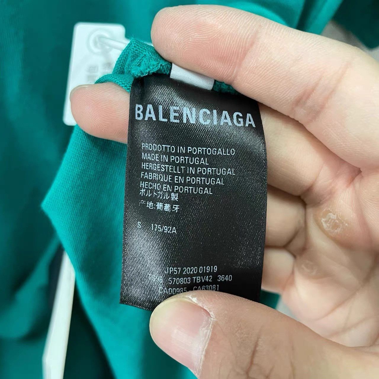 Balenciaga Balenciaga Coke Logo Short Sleeve K28 Size US S / EU 44-46 / 1 - 5 Thumbnail