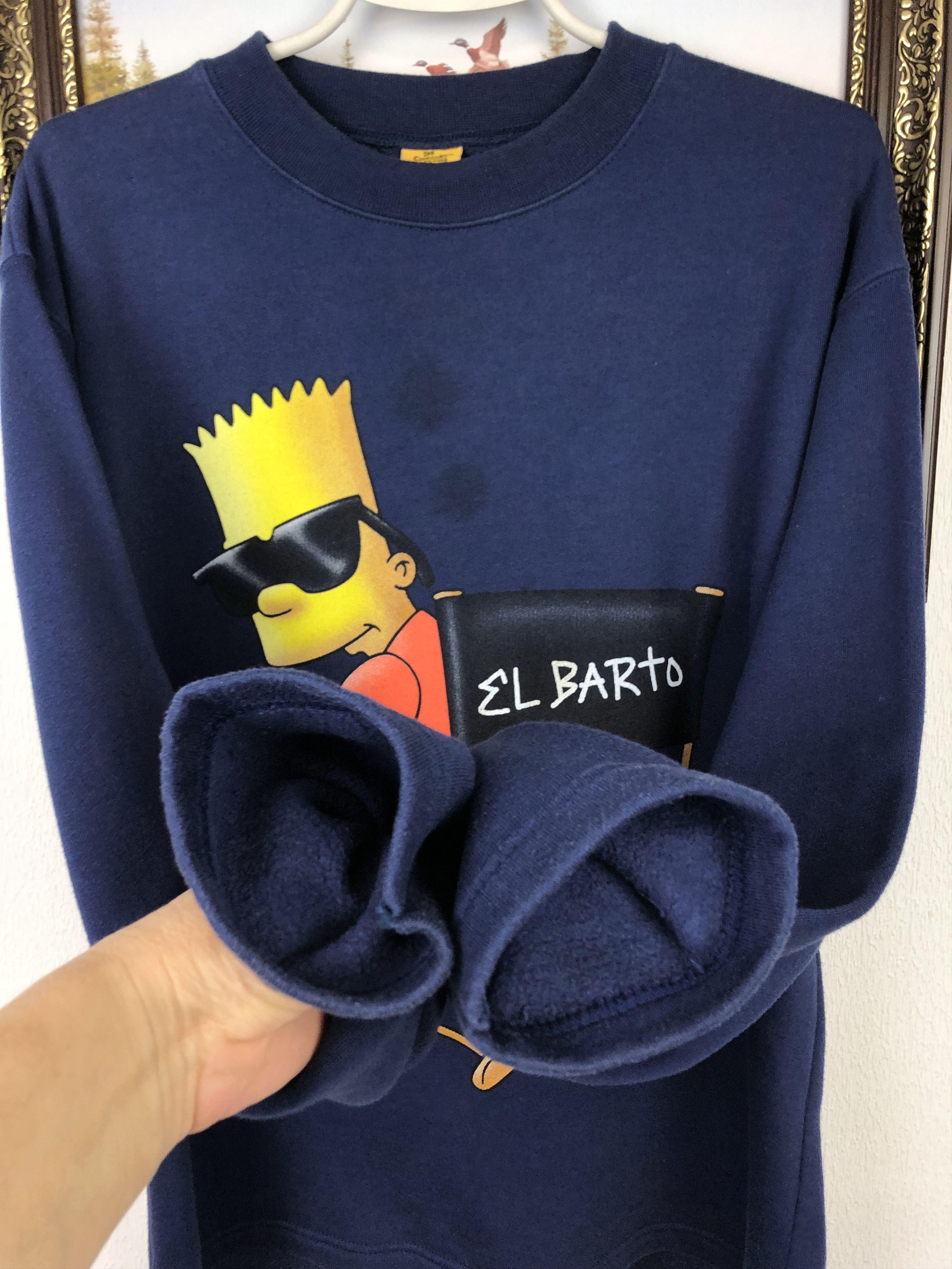 The Simpsons Vintage The Simpsons El Barto Bart Sweatshirt Blue Mens Size US M / EU 48-50 / 2 - 7 Thumbnail